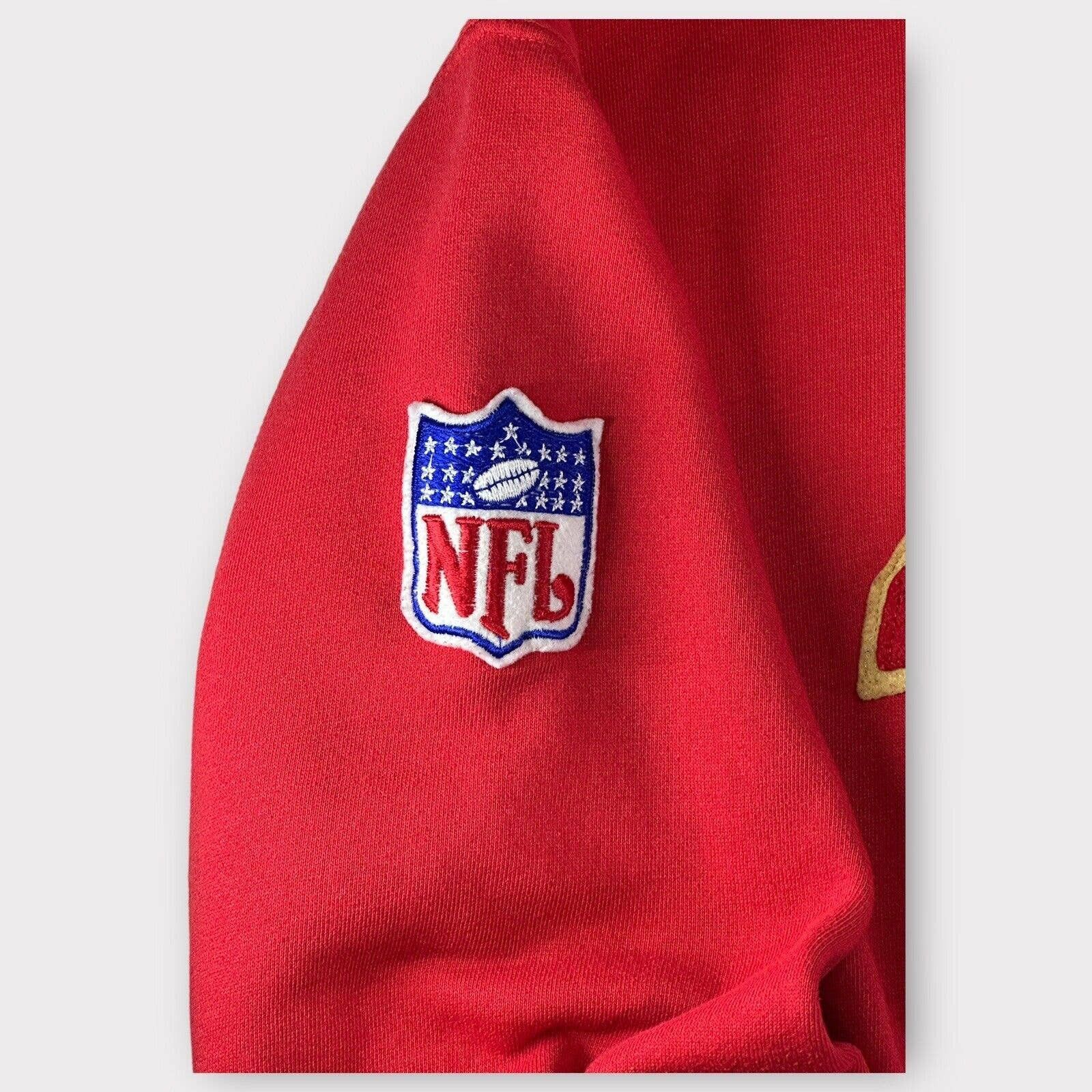 Starter × Vintage VTG San Francisco 49ers 1990s Starter SCRIPT Hoodie Size L Size US L / EU 52-54 / 3 - 4 Thumbnail