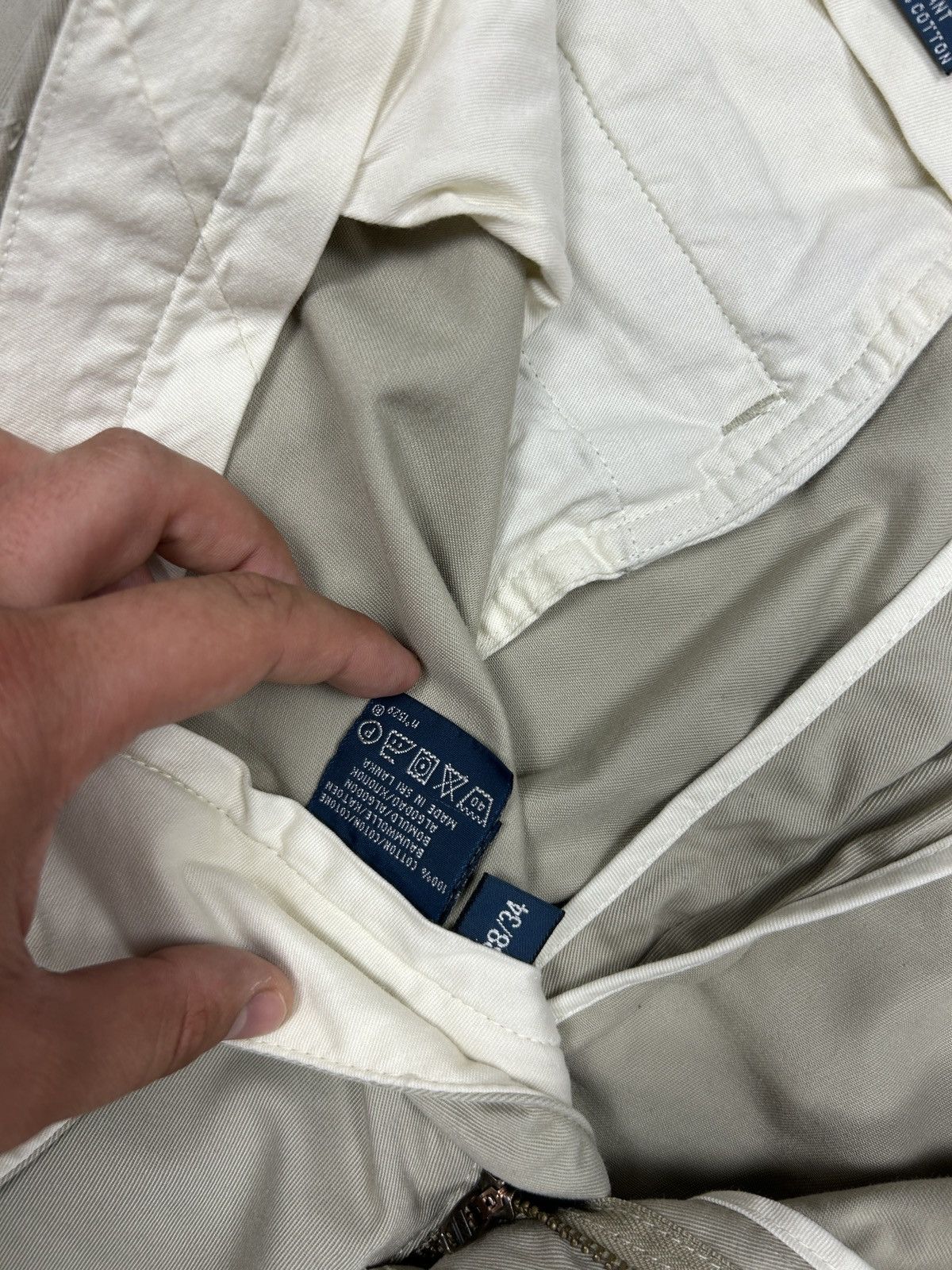 Designer × Polo Ralph Lauren × Vintage Vintage Polo Ralph Lauren Y2K Style Gordon ChinoBeige Pants Size US 38 / EU 54 - 12 Thumbnail