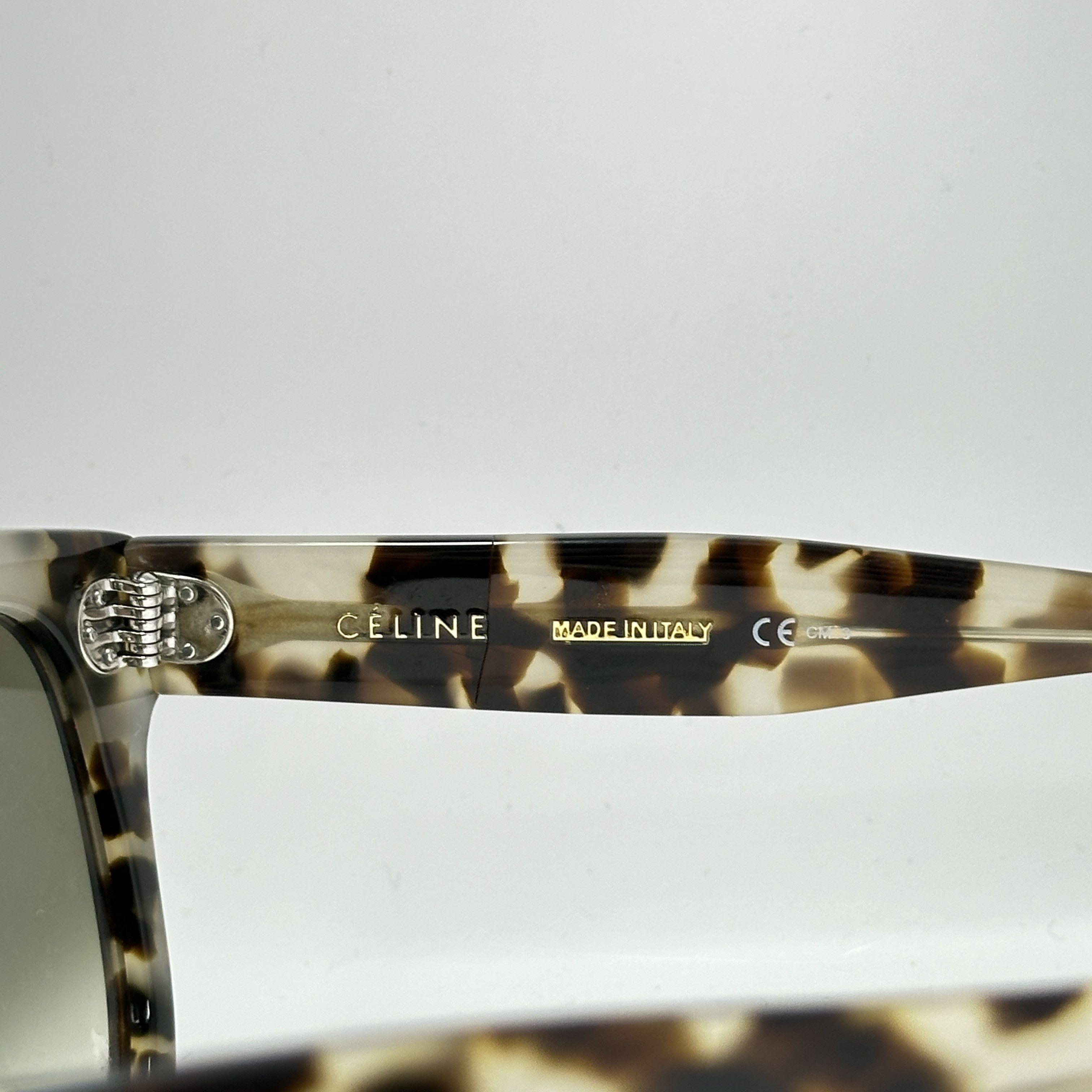Celine Vintage Celine Audrey Cat Eye Tortoise Sunglasses 00s Size ONE SIZE - 7 Thumbnail