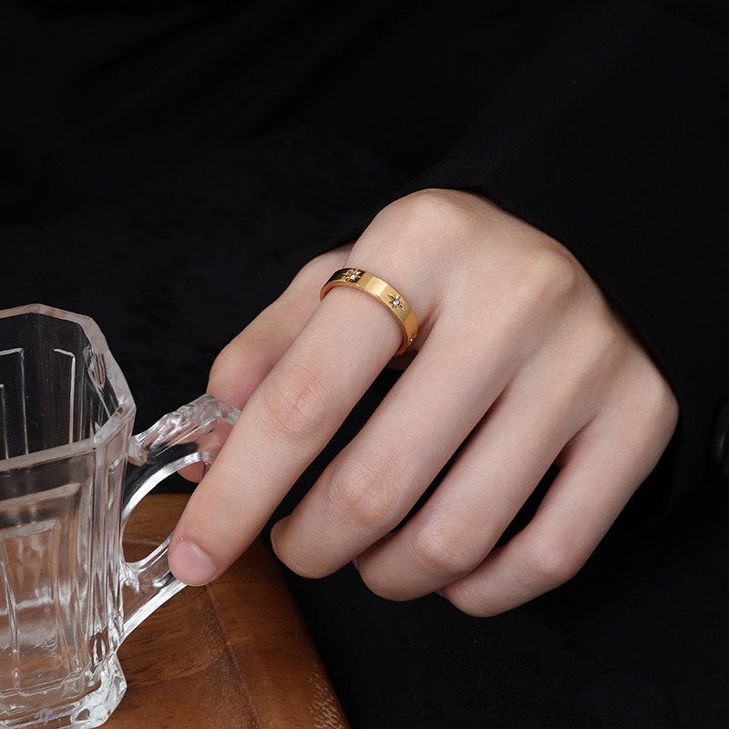 Jewelry Matchless Jewelry Rings Open Size Chrome Ring (Size 7-13) Size ONE SIZE - 3 Thumbnail