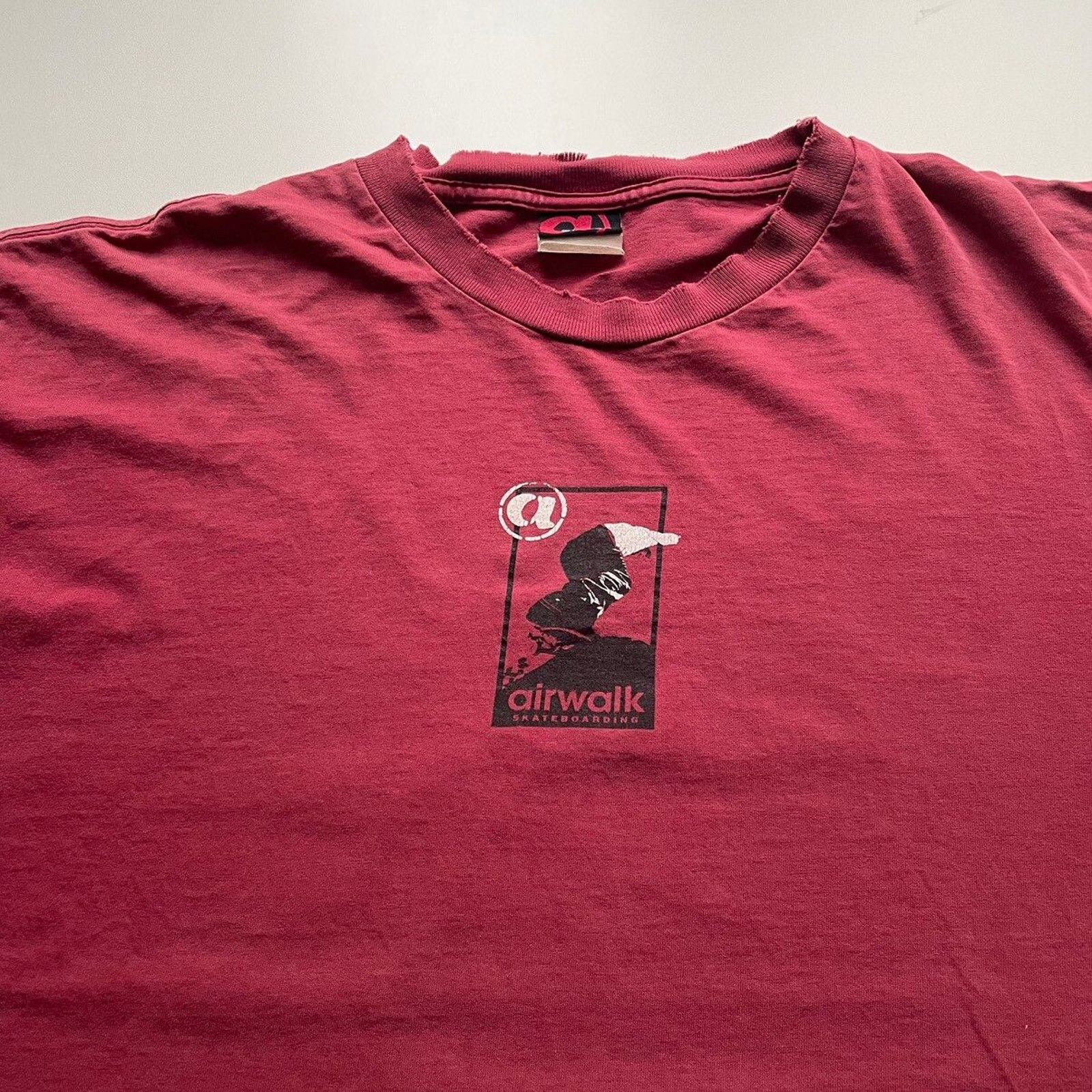Airwalk × Vintage Vintage 90s Airwalk Skateboarding Promo T Shirt XL Rare Size US XL / EU 56 / 4 - 2 Thumbnail