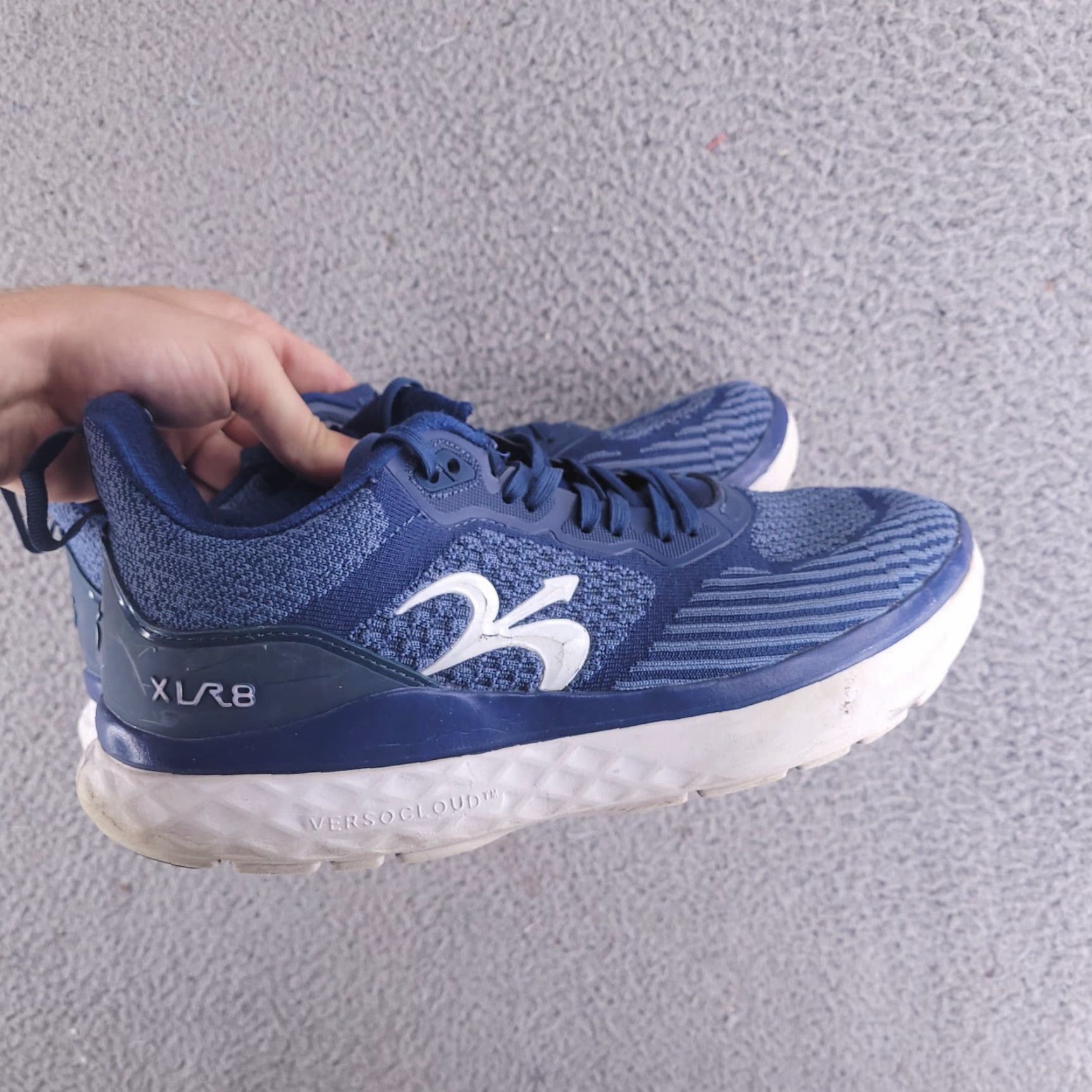 Vintage Gravity Defyer XLR8 Sneakers Women US 12 Running Shoes Blue - Sports Athletic, Casual, 2021, Low Top, Rubber Outsole, Comfortable Size US 12 / IT 42 - 2 Thumbnail