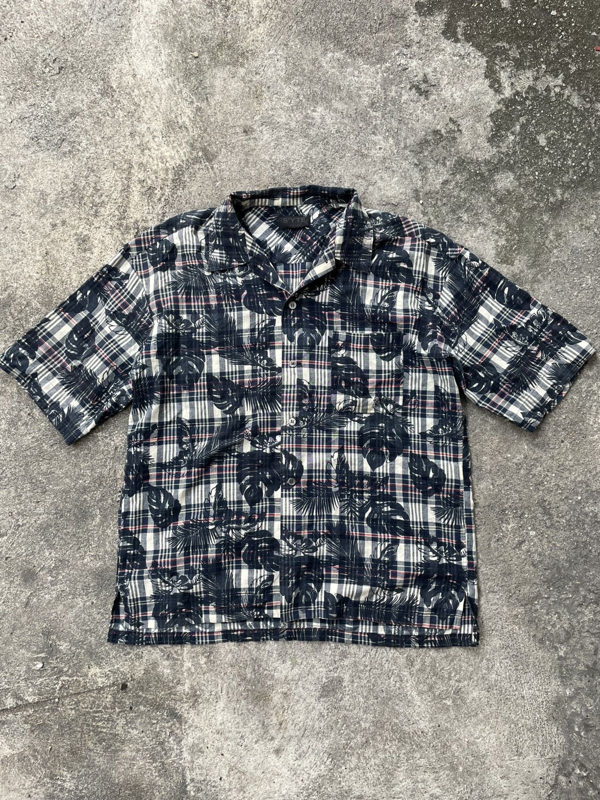 Yohji Yamamoto Short Sleeve Casual Button-Down Shirts for Men Size US L / EU 52-54 / 3 - 1 Thumbnail