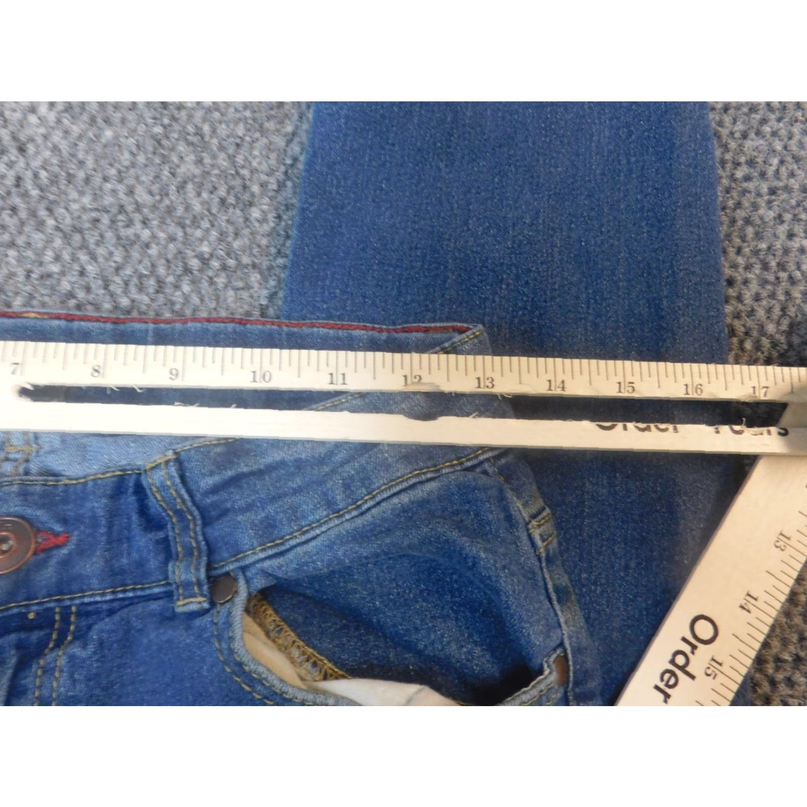 Tommy Hilfiger Tommy Hilfiger Jeans 16 Juniors Blue Straight Denim Women XS? Size 38" / US 16 / IT 52 - 5 Thumbnail