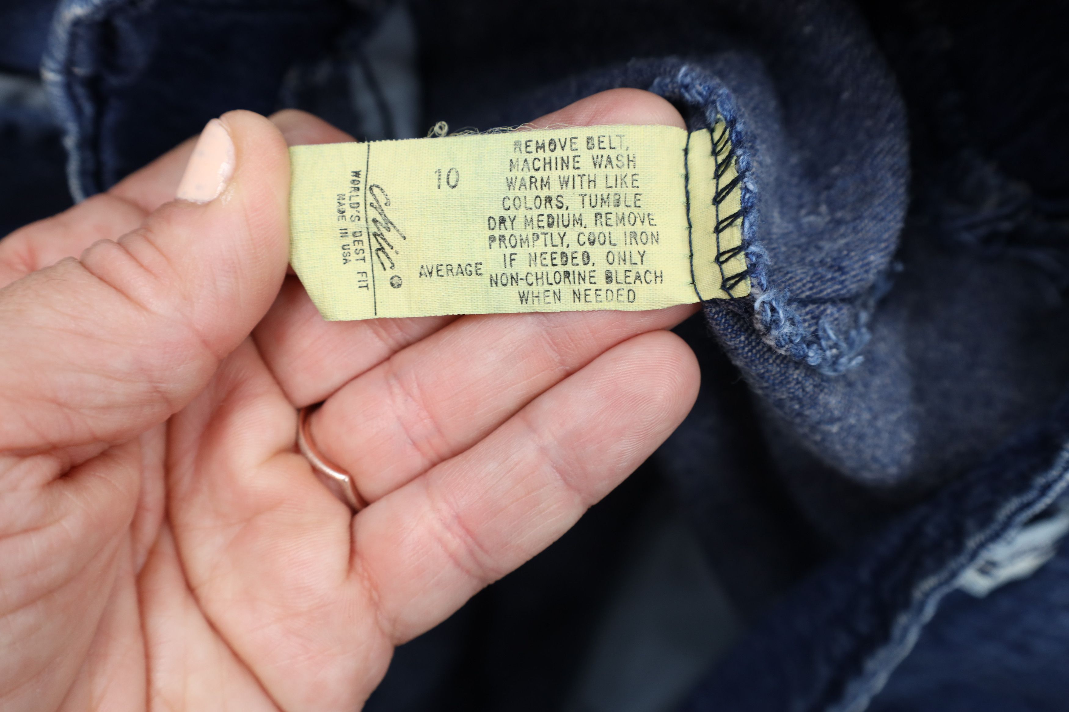 Vintage Vintage 80s Streetwear Mid Mod Regency Denim Jeans USA Size 32" / US 10 / IT 46 - 6 Thumbnail