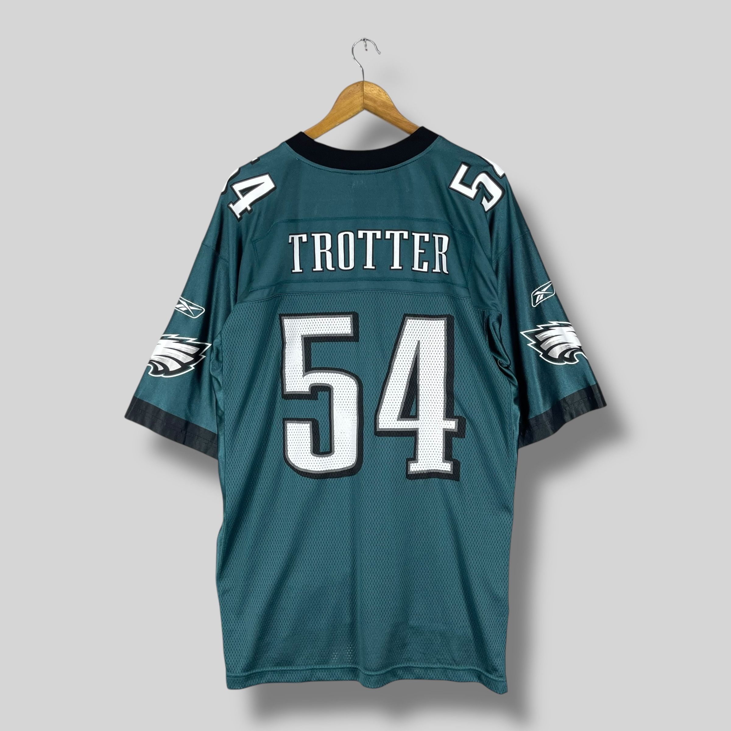 NFL Vintage Philadelphia EAGLES Nfl Jeremiah Trotter #54 Jersey Size US L / EU 52-54 / 3 - 9 Thumbnail