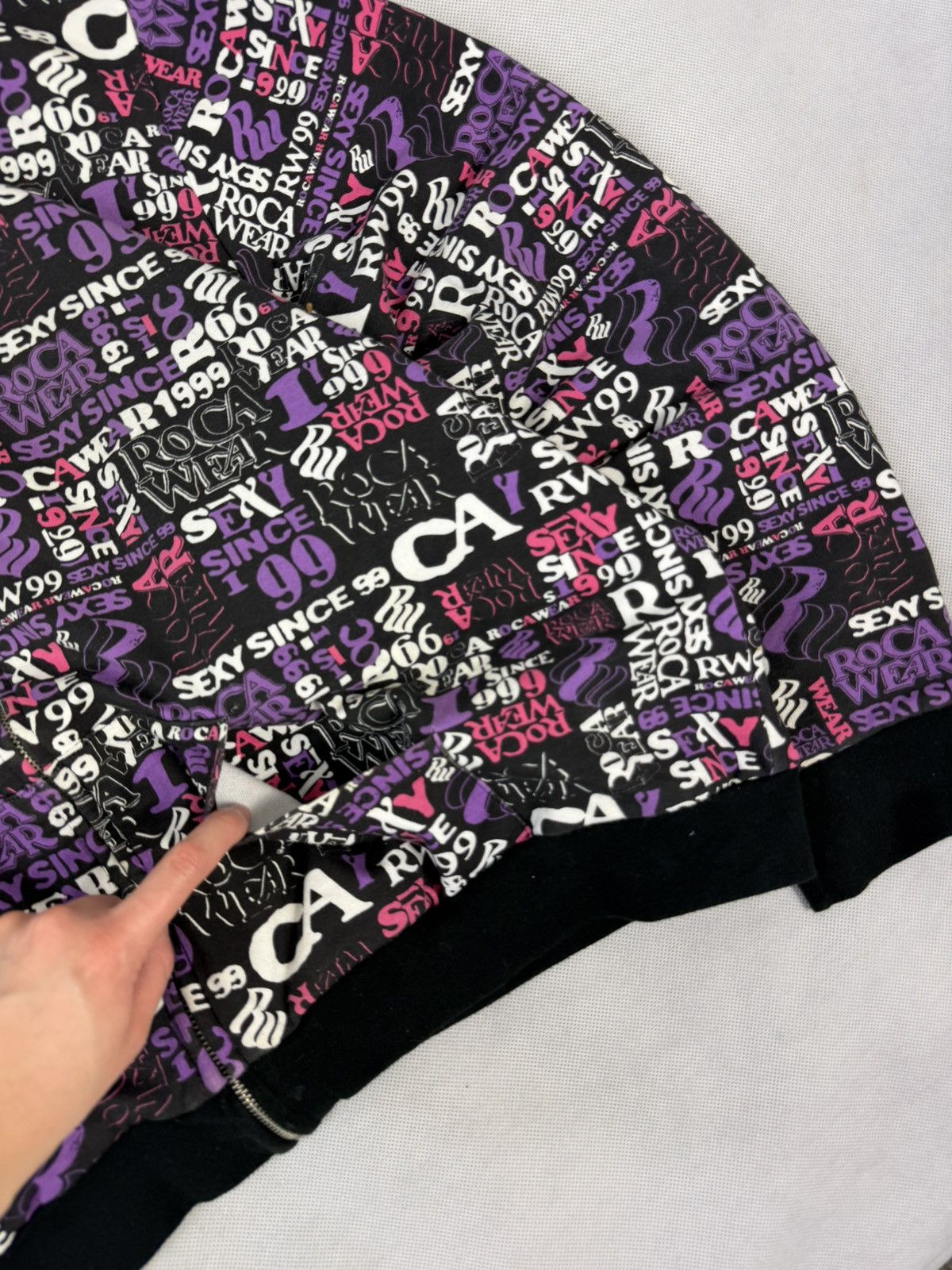Rocawear 3XL Baggy Rocawear All Over Print Vintage Zipped Boxy Fit Size US XXL / EU 58 / 5 - 3 Thumbnail