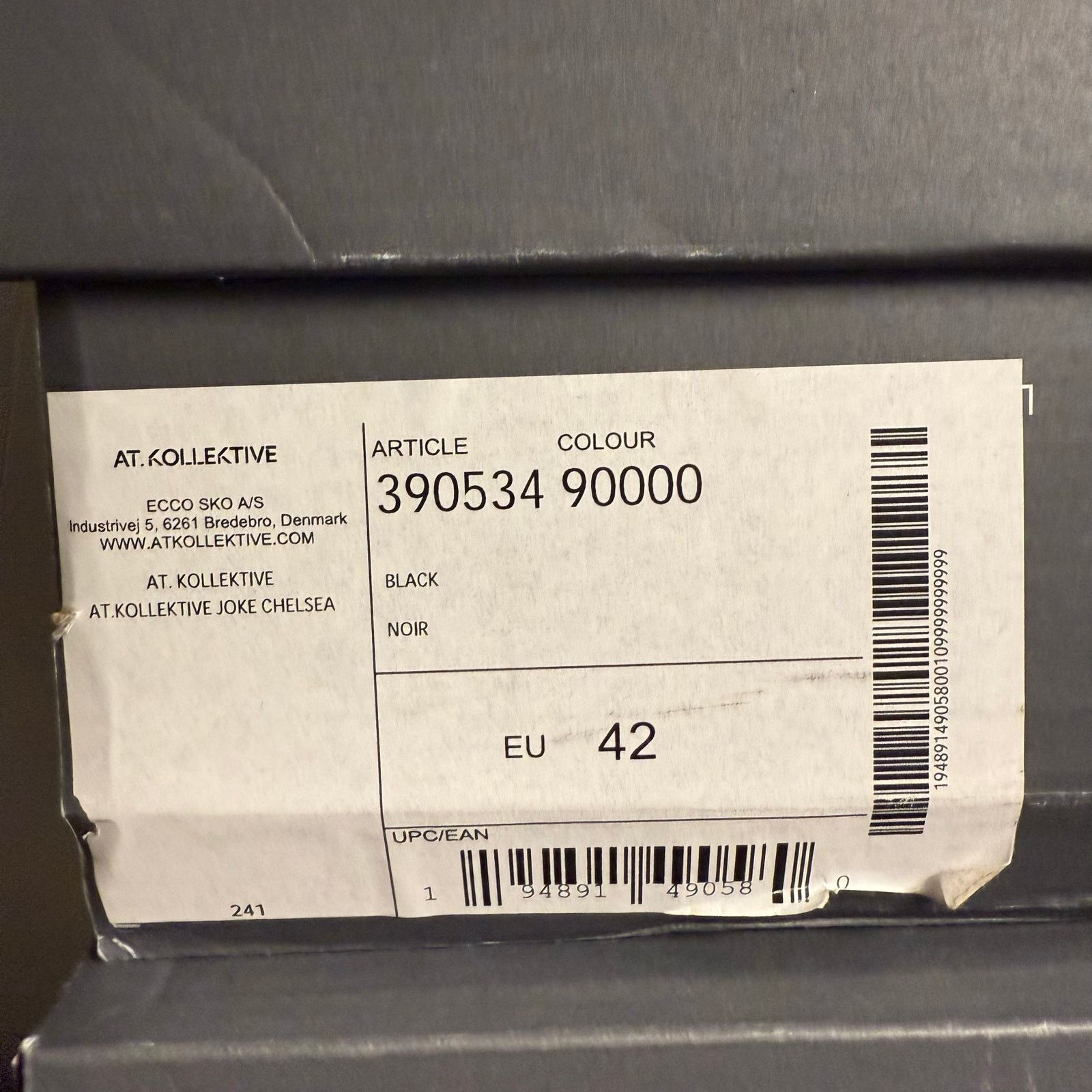 Ecco ECCO.KOLLECTIVE MEN'S EU 42 JOKE CHELSEA MADE IN PORTUGAL Size US 8 / EU 41 - 9 Thumbnail