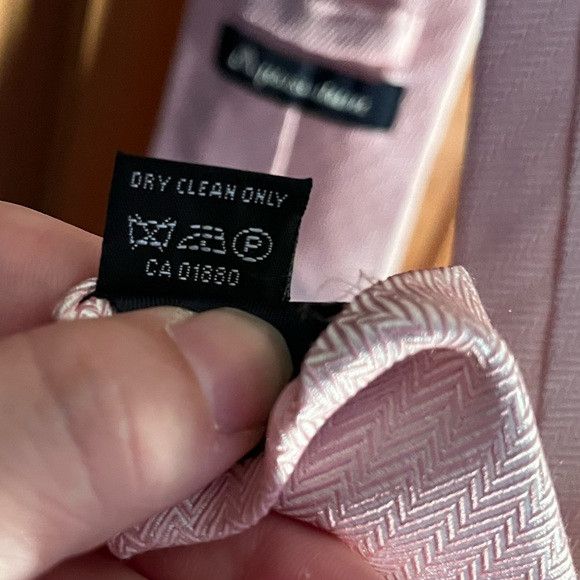 Aquascutum Aquascutum neck Tie Pink 100% Silk made in England Size ONE SIZE - 5 Thumbnail