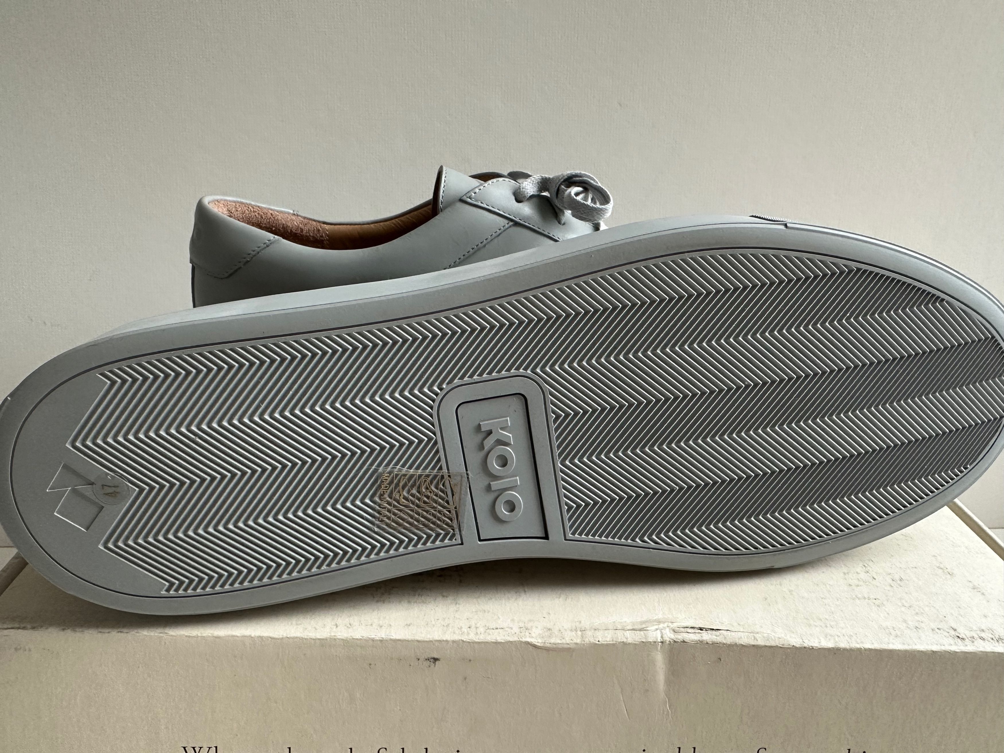 Koio Koio Capri Leather Sneakers - Pebble - US14 (NIB) Size US 14 / EU 47 - 9 Thumbnail