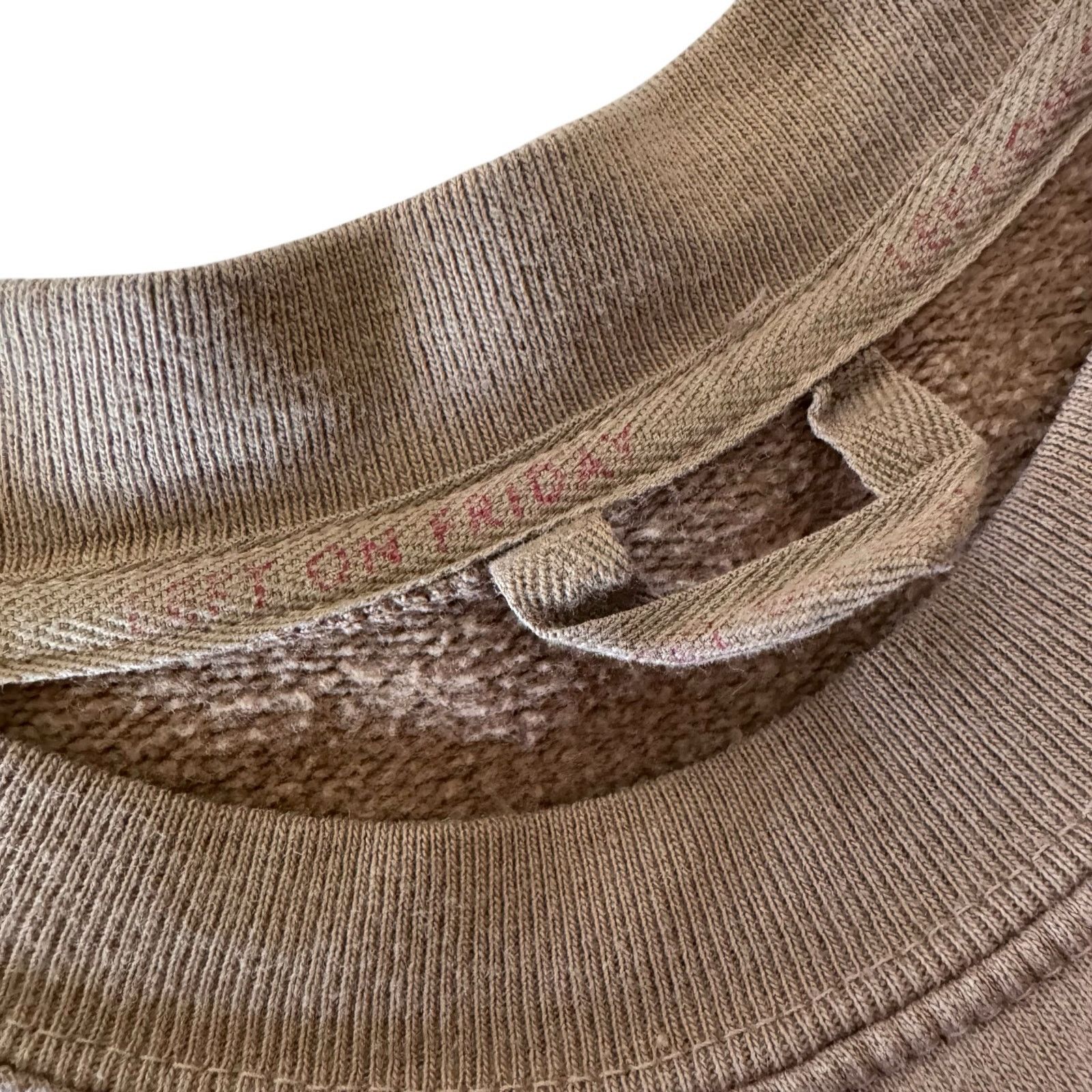 Other LEFT ON FRIDAY Sports & Rec Sweatshirt 3/4 SLEEVE Brown Size ONE SIZE - 6 Thumbnail