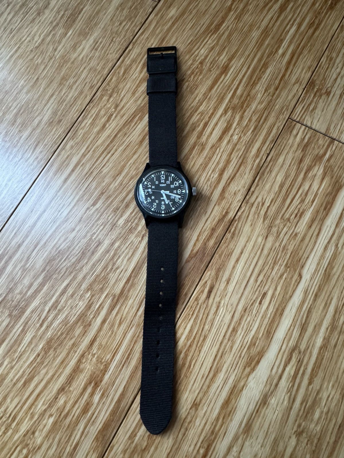 Beams Plus × Engineered Garments Black Band Reverse Watch Size ONE SIZE - 1 Thumbnail