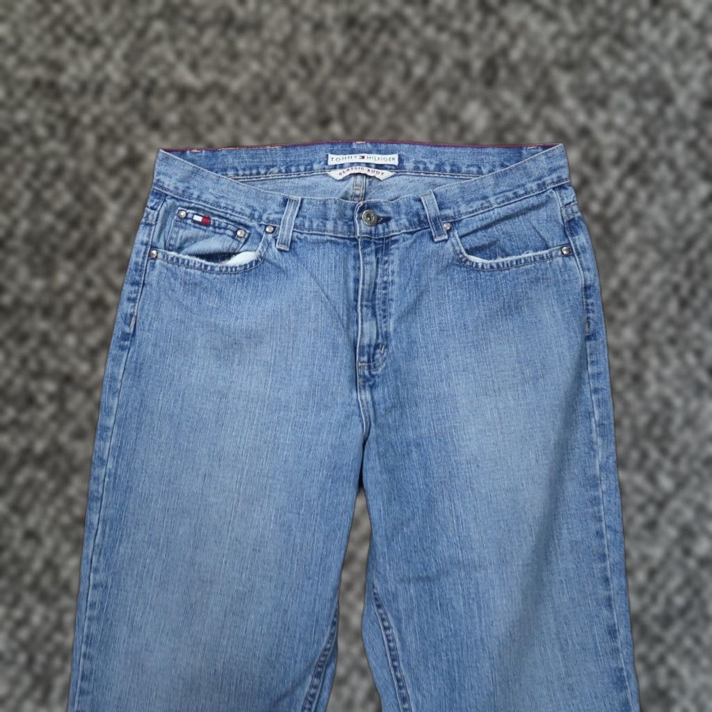 Tommy Hilfiger Tommy Hilfiger Bootcut Jeans Women's 12 Blue Denim High Rise Size 34" / US 12 / IT 48 - 1 Thumbnail