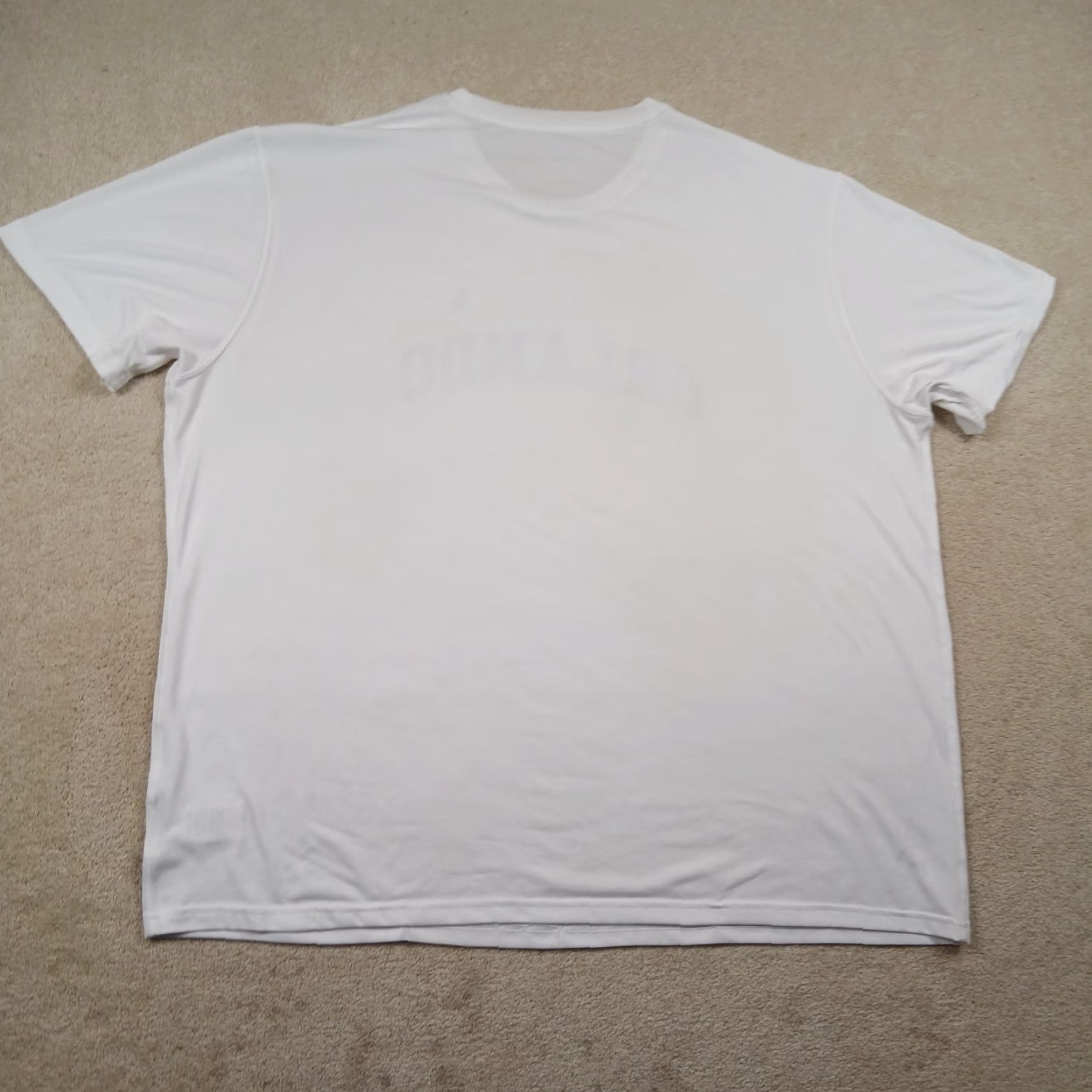 Polo Ralph Lauren Polo Ralph Lauren T Shirt Mens 3XL White Orlando City Logo Performance Crew Neck Short Sleeve Vintage No Size US XXL / EU 58 / 5 - 3 Thumbnail