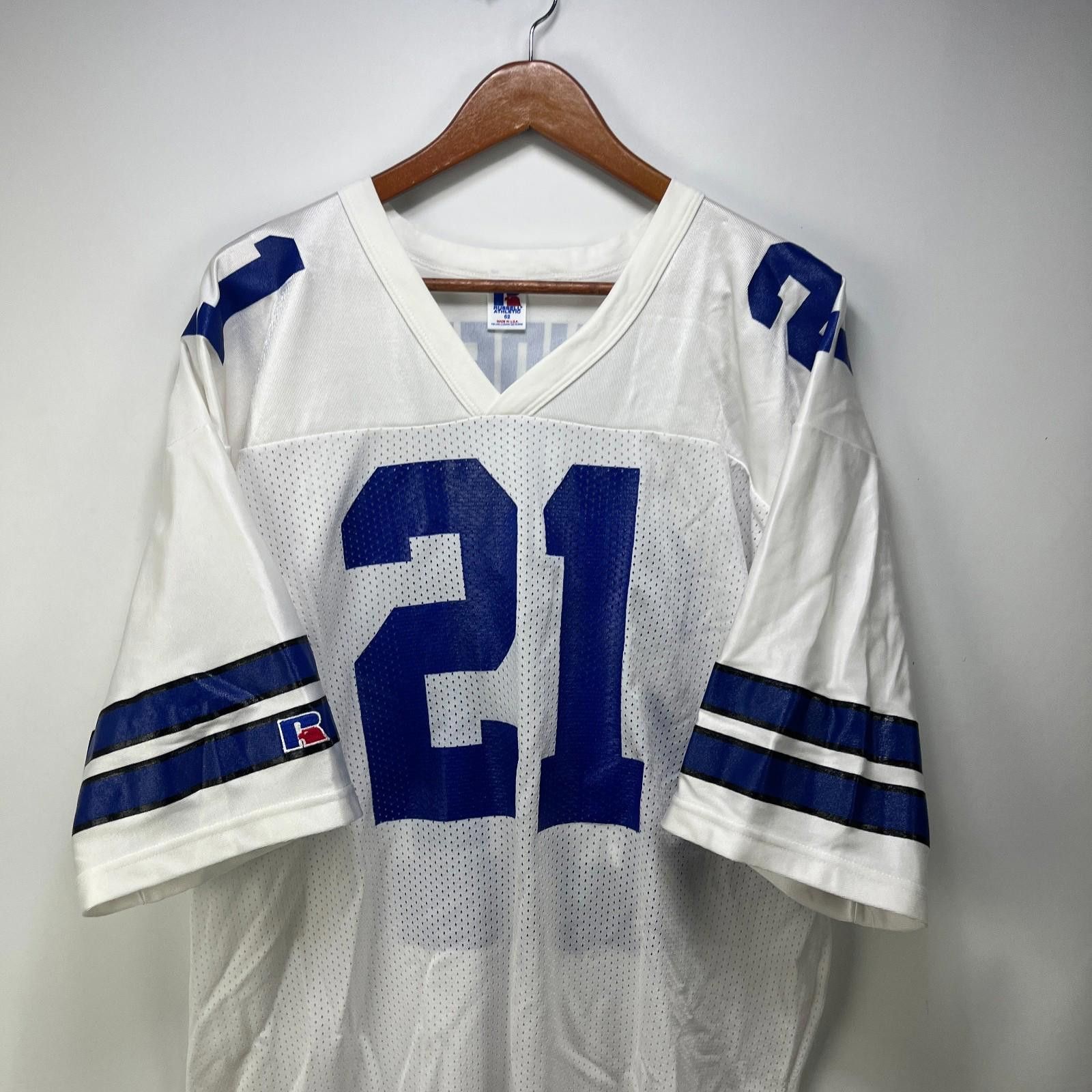 Russell Athletic Vintage 90s Deion Sanders NFL Jersey Size 52 Cowboys Size ONE SIZE - 2 Thumbnail