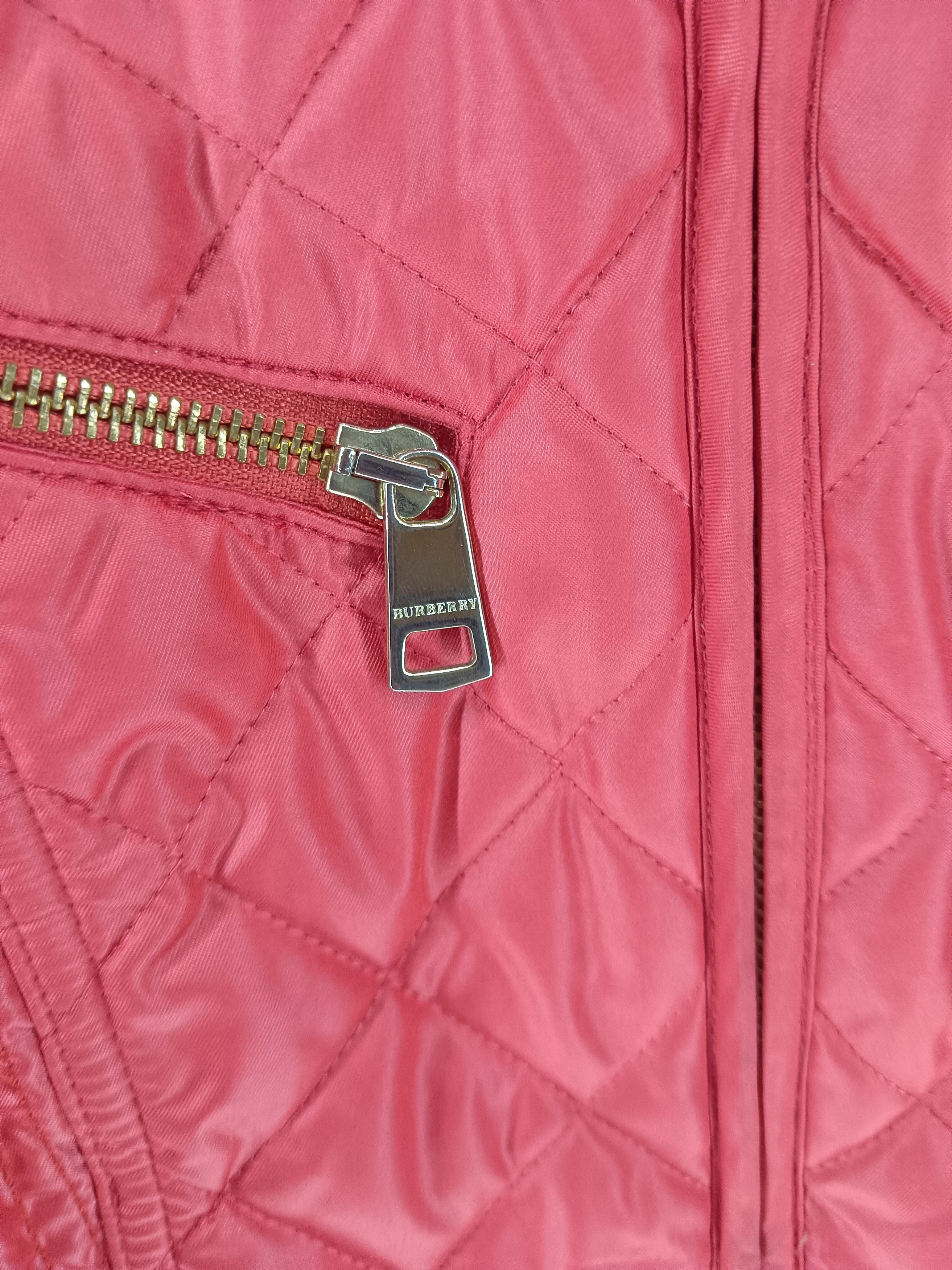 Burberry Burberry Brit Plaid Red Jacket Size S / US 4 / IT 40 - 3 Thumbnail