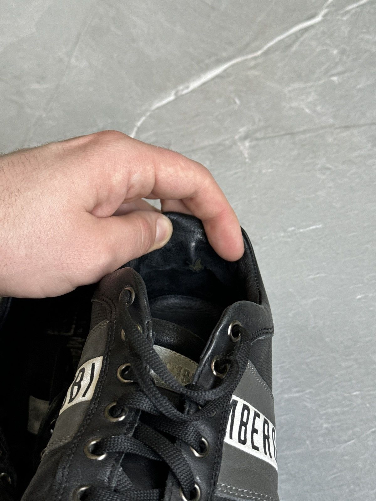 Dirk Bikkembergs Vintage Dirk Bikkembergs Leather Sneakers Japan Avantgarde Size US 7 / EU 40 - 19 Thumbnail