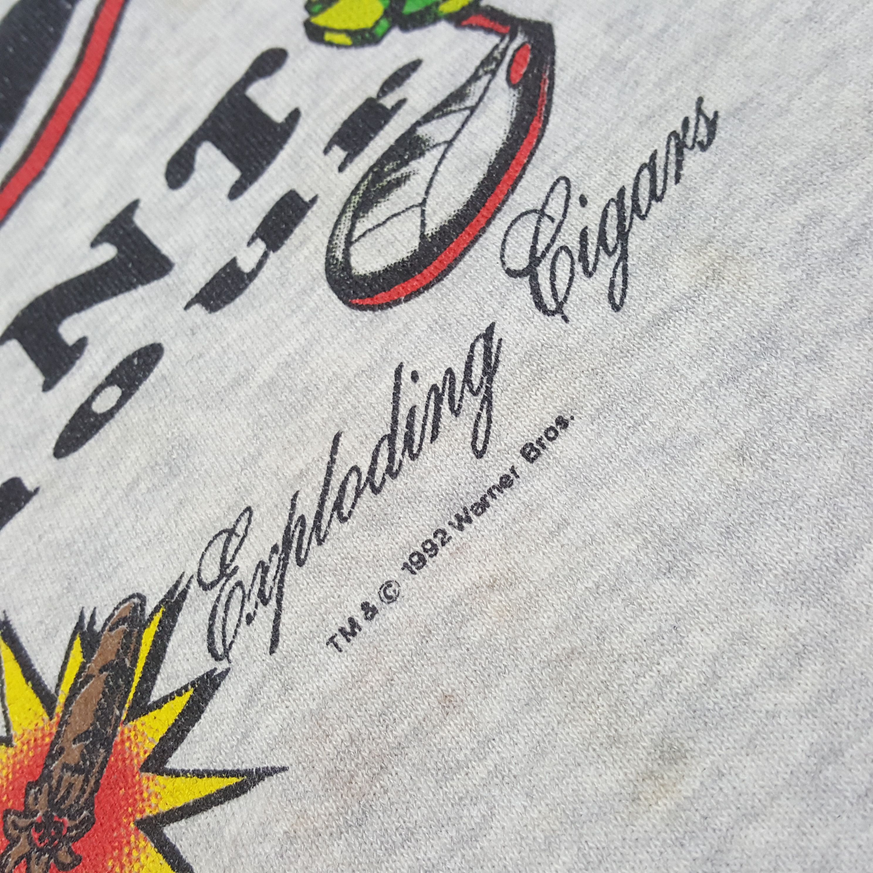 Vintage Vintage Loonies Blunt Humour Distressed Sweatshirt C298N6 Size US L / EU 52-54 / 3 - 7 Thumbnail