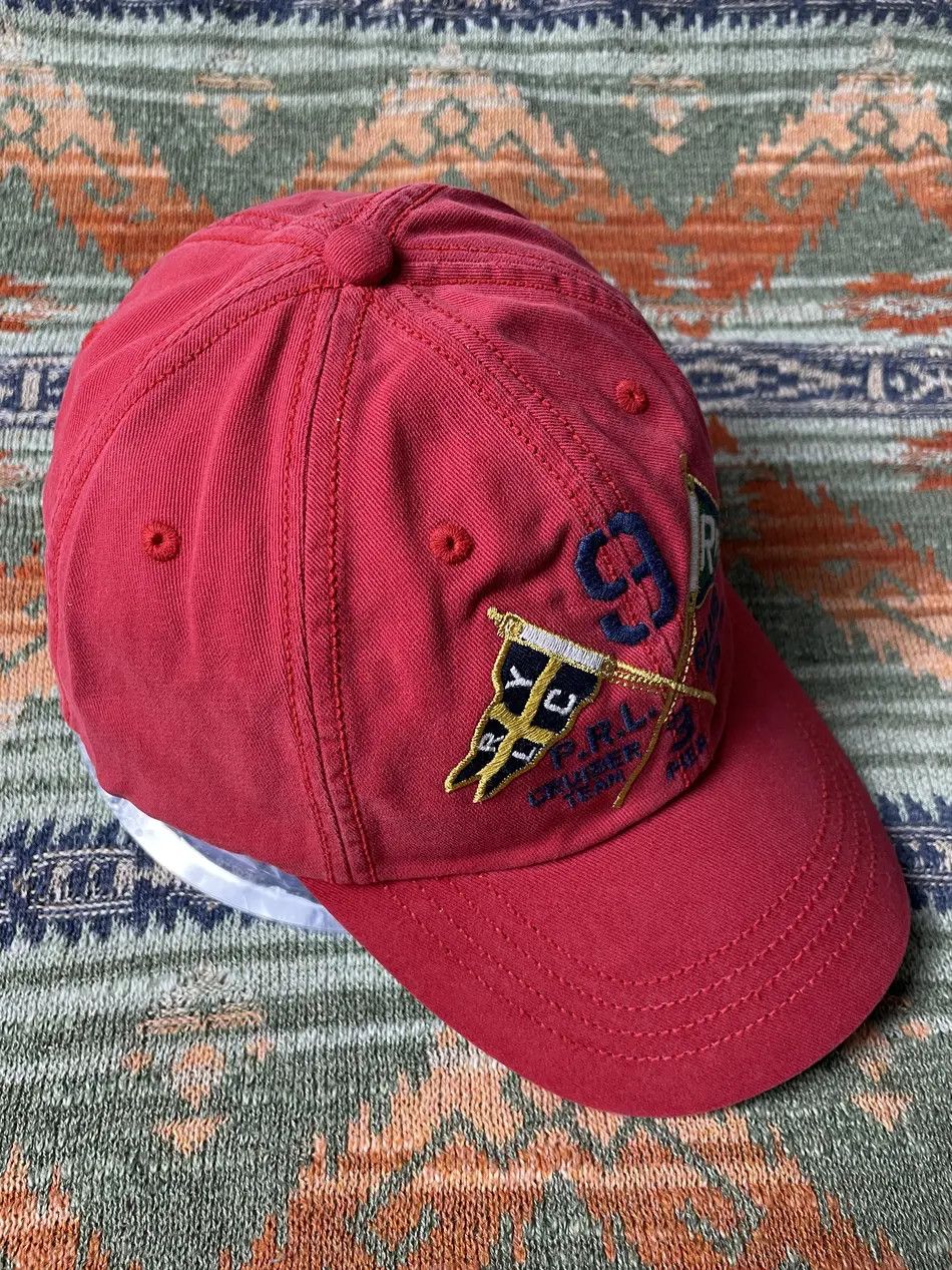 Polo Ralph Lauren Polo Ralph Lauren Rare Leather Baseball Hat cap Size ONE SIZE - 2 Thumbnail