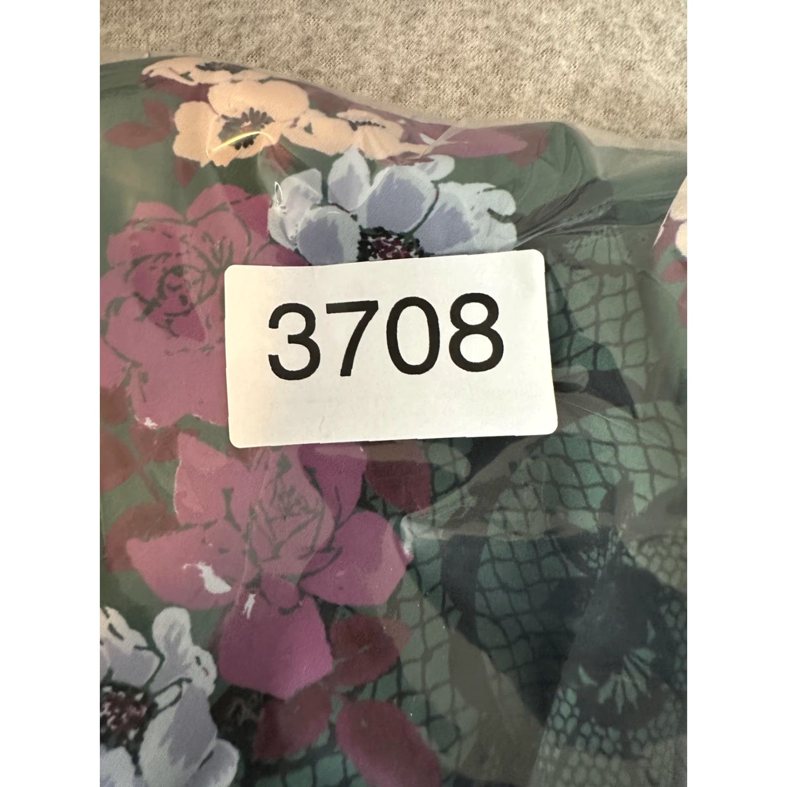 Vintage Empress Dress Womens Medium Green Floral Slip Midi V Neck Strappy Summer Size M / US 6-8 / IT 42-44 - 8 Thumbnail
