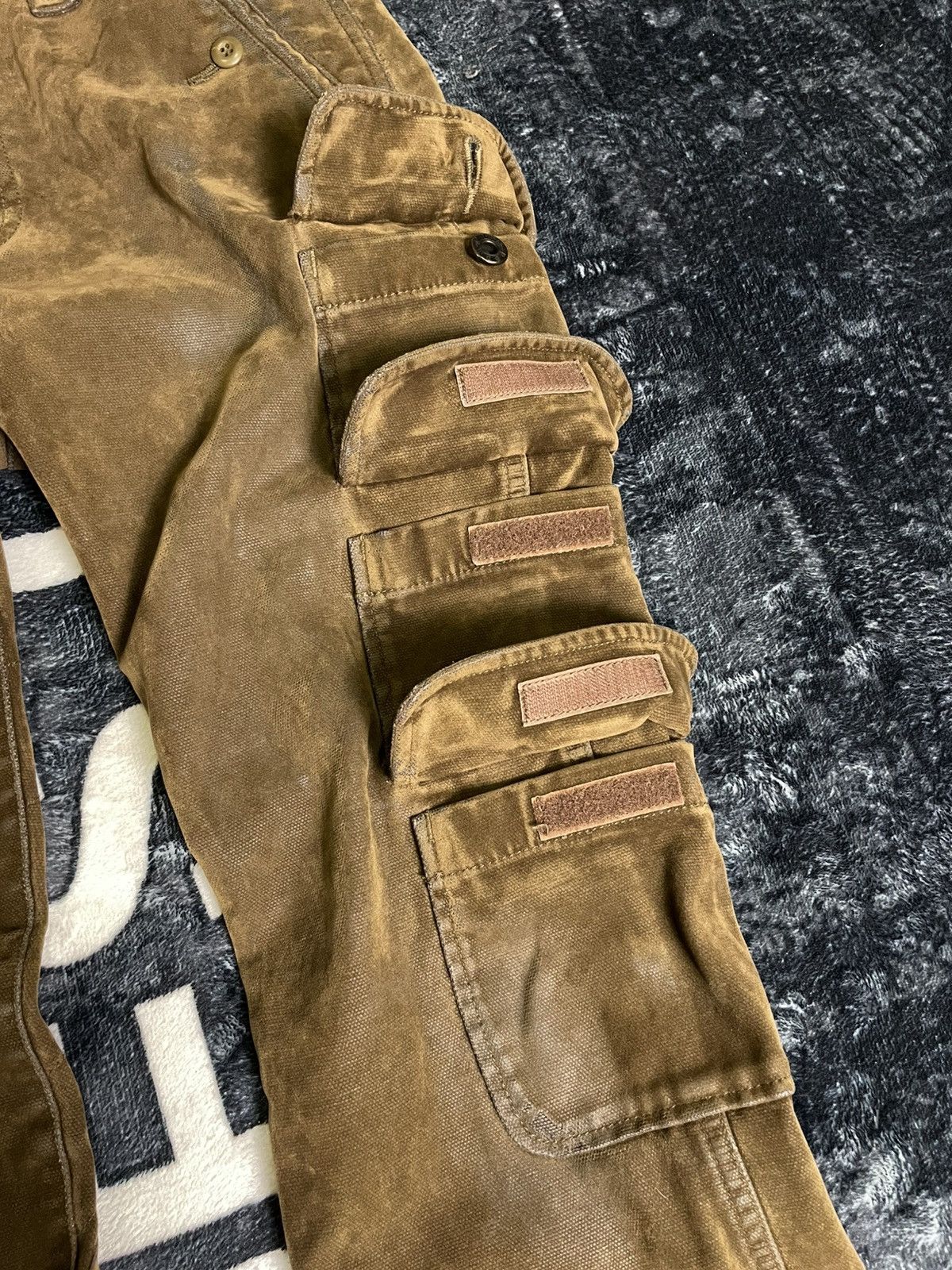 PPFM PPFM Velvet MultiPocket Cargo Pant Size US 32 / EU 48 - 4 Thumbnail