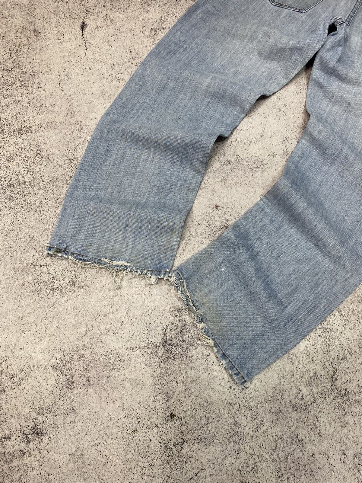 Joop! DISTRESSED DENIM VINTAGE PANTS FADED DIRTY CRASHED OPIUM Size US 32 / EU 48 - 7 Thumbnail