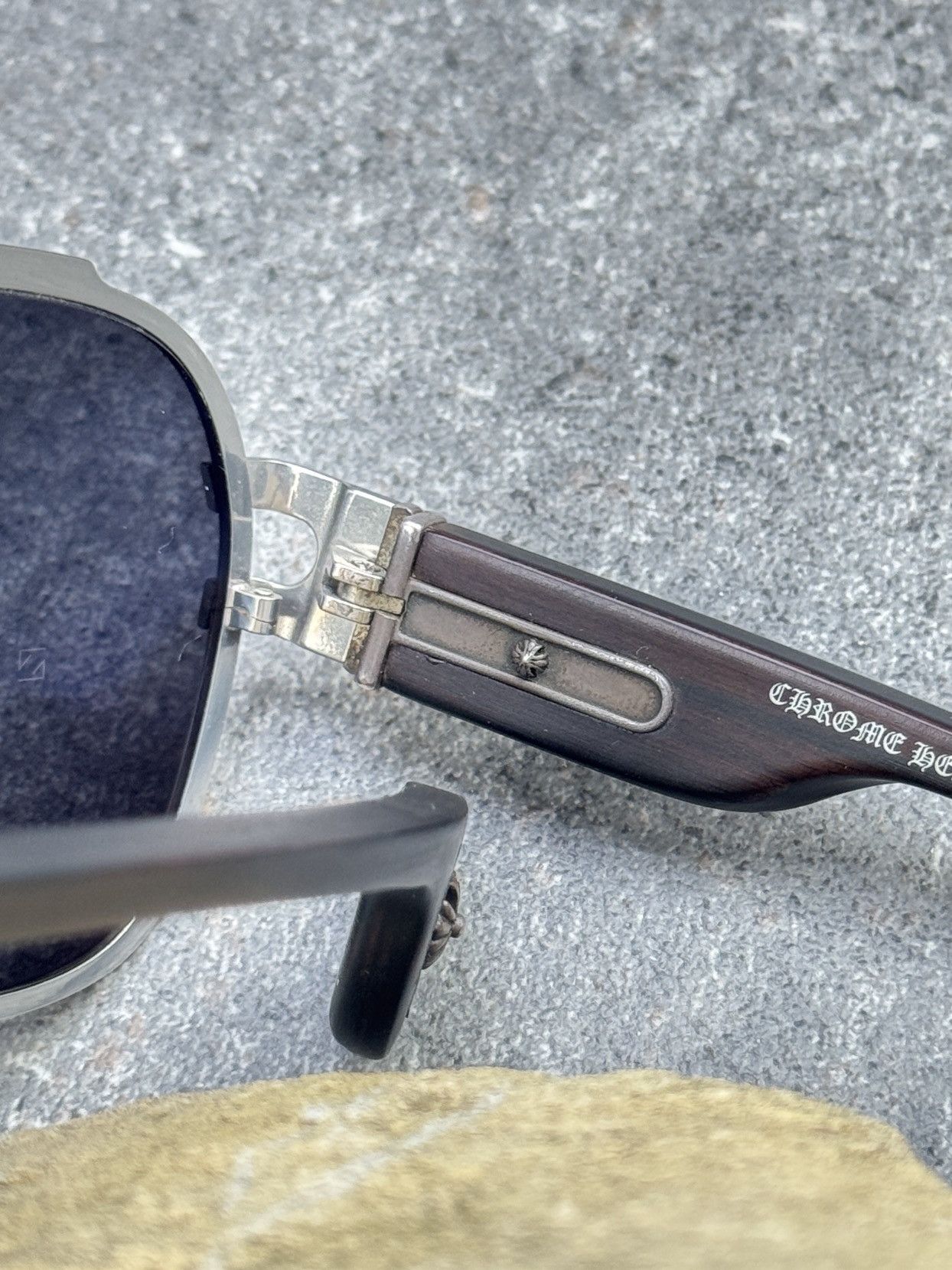 Chrome Hearts Chrome Hearts The Brown Glasses Size ONE SIZE - 13 Thumbnail