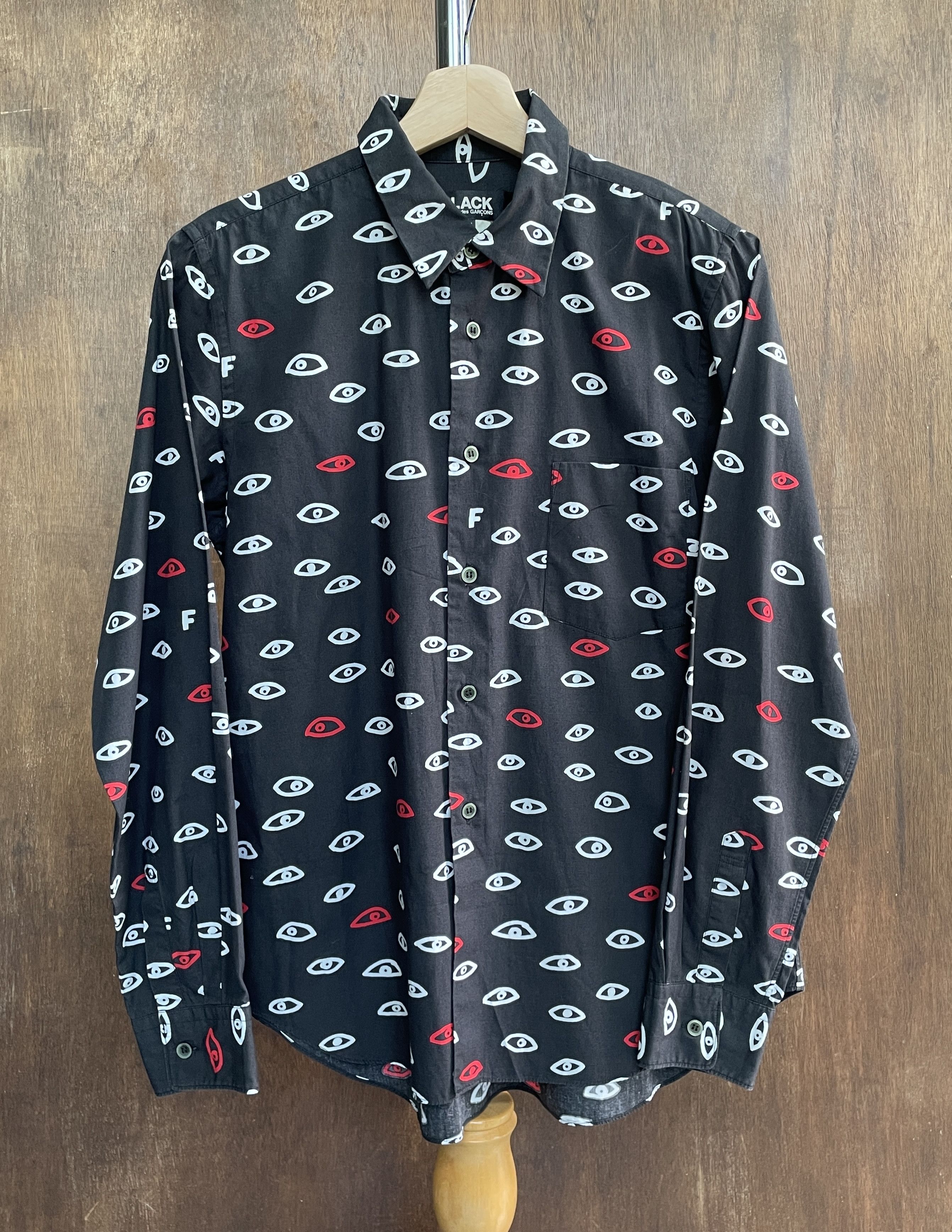 Comme des Garcons Supreme x CDG Eyes Shirt | Grailed
