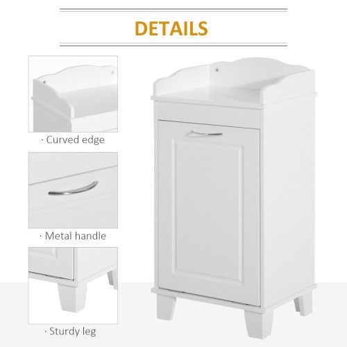 Designer × Homemade 31" Tilt Out Laundry Hamper, Free Standing Home Organizer Ha Size US L / EU 52-54 / 3 - 8 Thumbnail