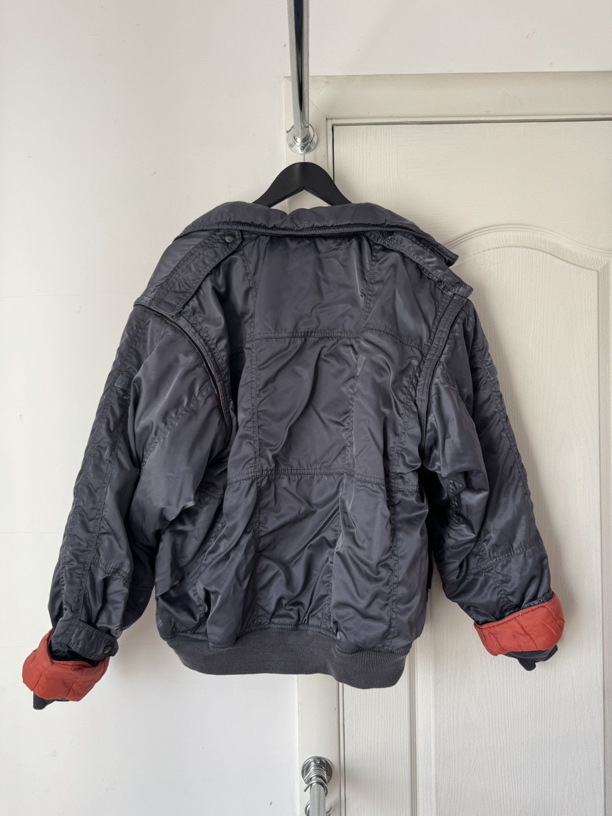 Vintage Vintage 90s Aviator Bomber Big Smith Jacket Size US L / EU 52-54 / 3 - 4 Thumbnail
