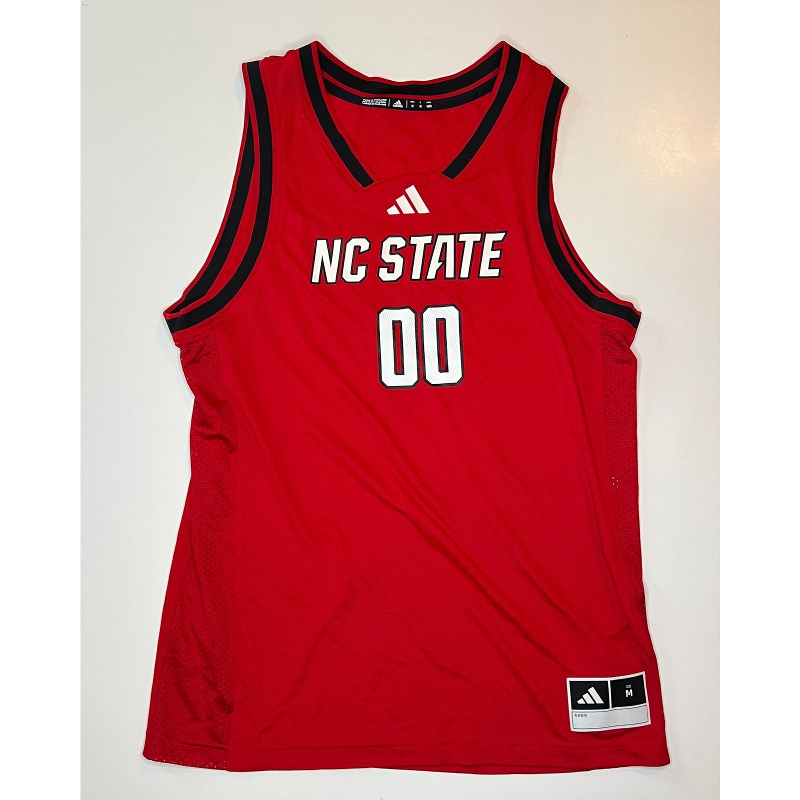 Adidas Adidas NCAA NC State Wolfpack #00 Swingman Basketball Jersey Size US M / EU 48-50 / 2 - 1 Thumbnail