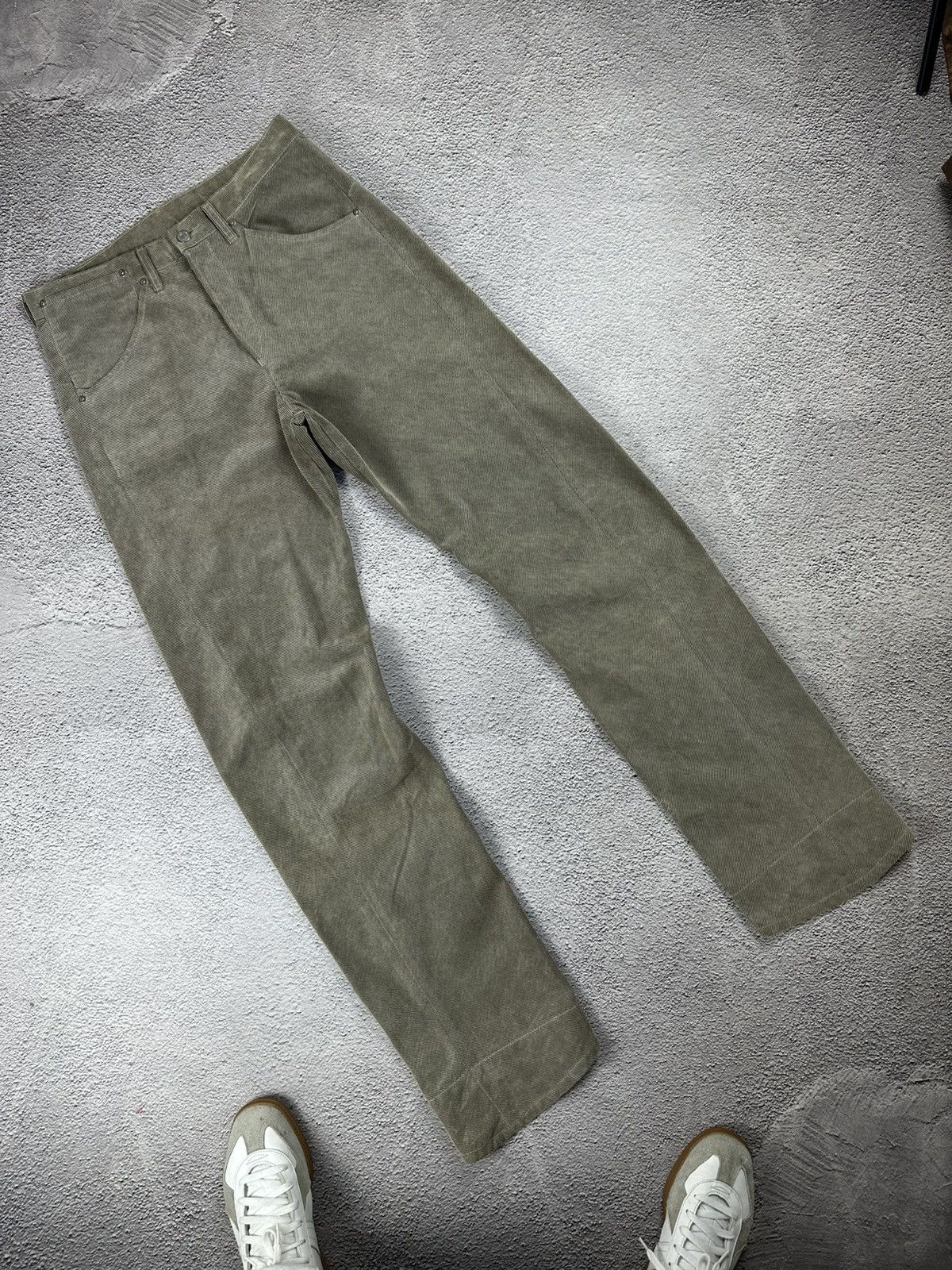 Levi's × Levi's Vintage Clothing × Vintage Vintage Levi’s Corduroy Velvet Pants Y2K Old Money Style Size 28" / US 6 / IT 42 - 2 Thumbnail