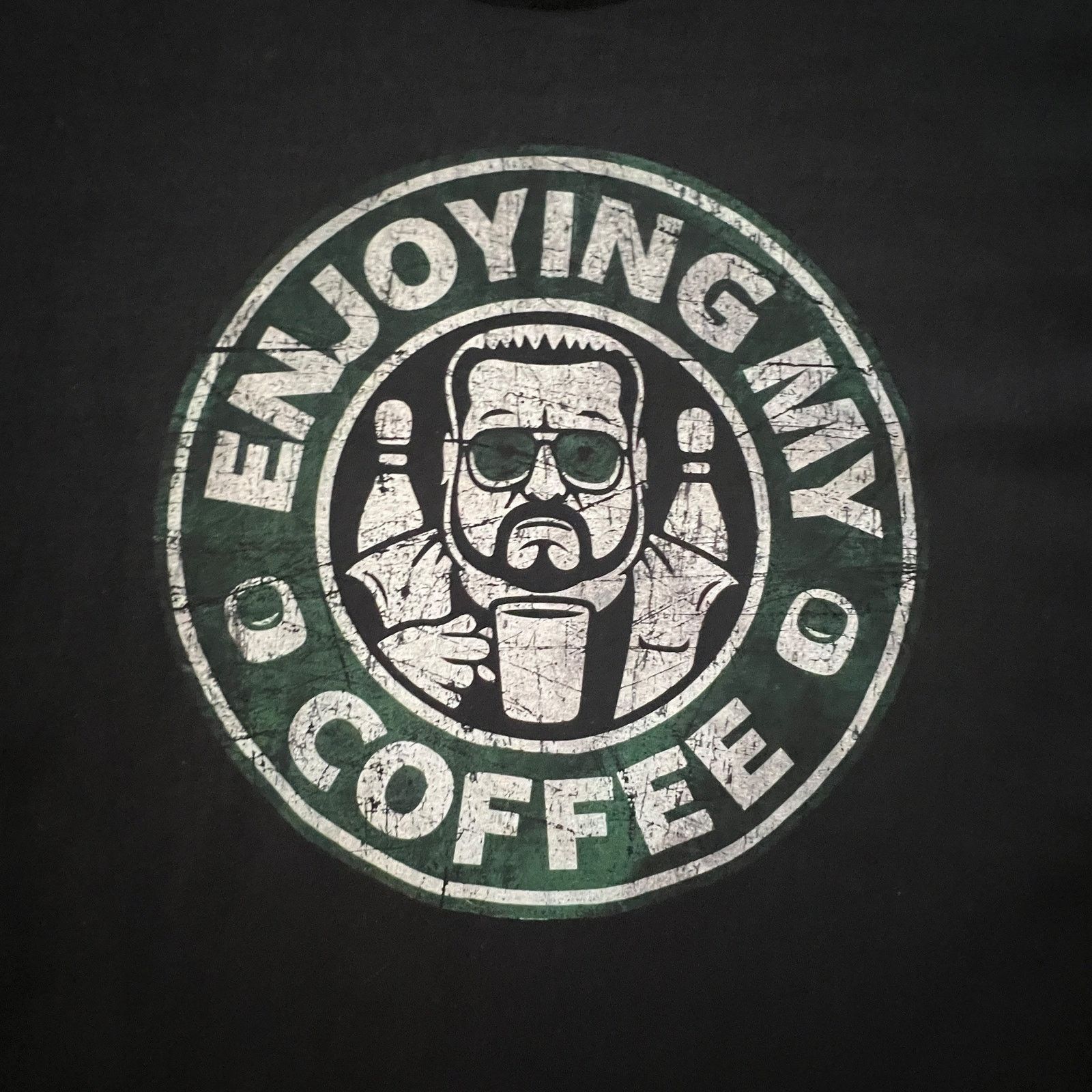 Band Tees The Big Lebowski Movie Enjoying My Coffee T-Shirt Size XXL Size US XXL / EU 58 / 5 - 2 Thumbnail