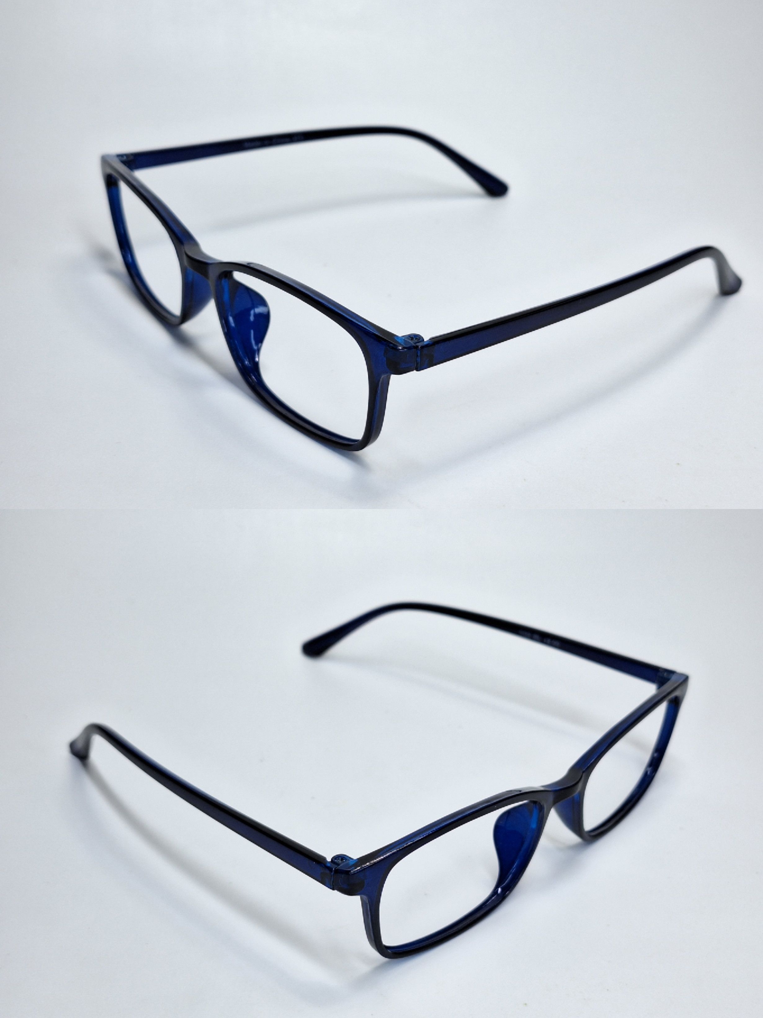Uniqlo Uniqlo Square UltraLight Frame 361-423505 8g Black Clear Y2K Size ONE SIZE - 9 Thumbnail