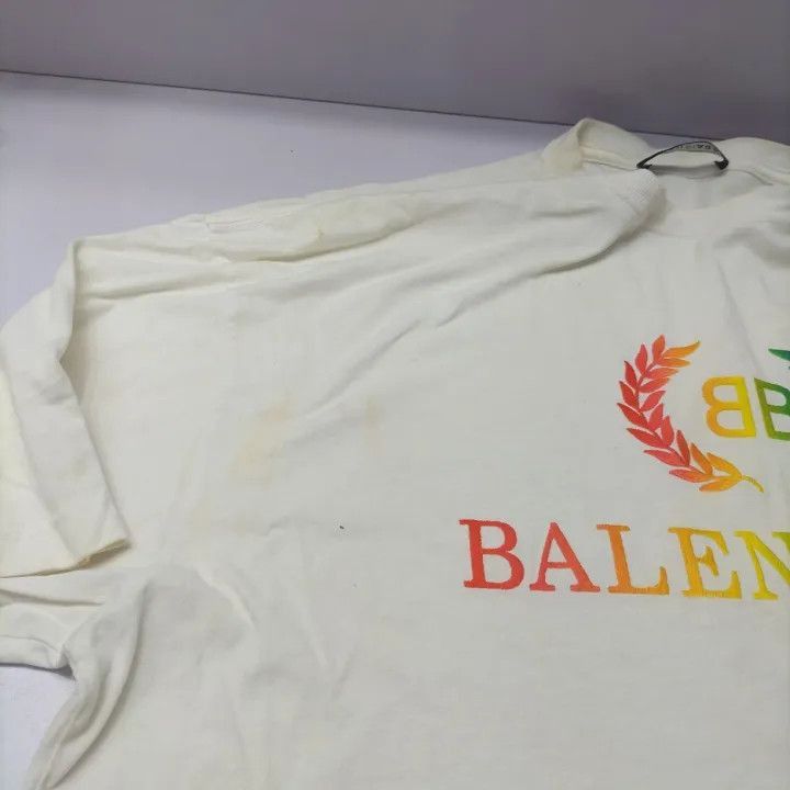 Balenciaga Balenciaga Balenciaga Colorful Logo Print TShirt -2507 Size US S / EU 44-46 / 1 - 5 Thumbnail