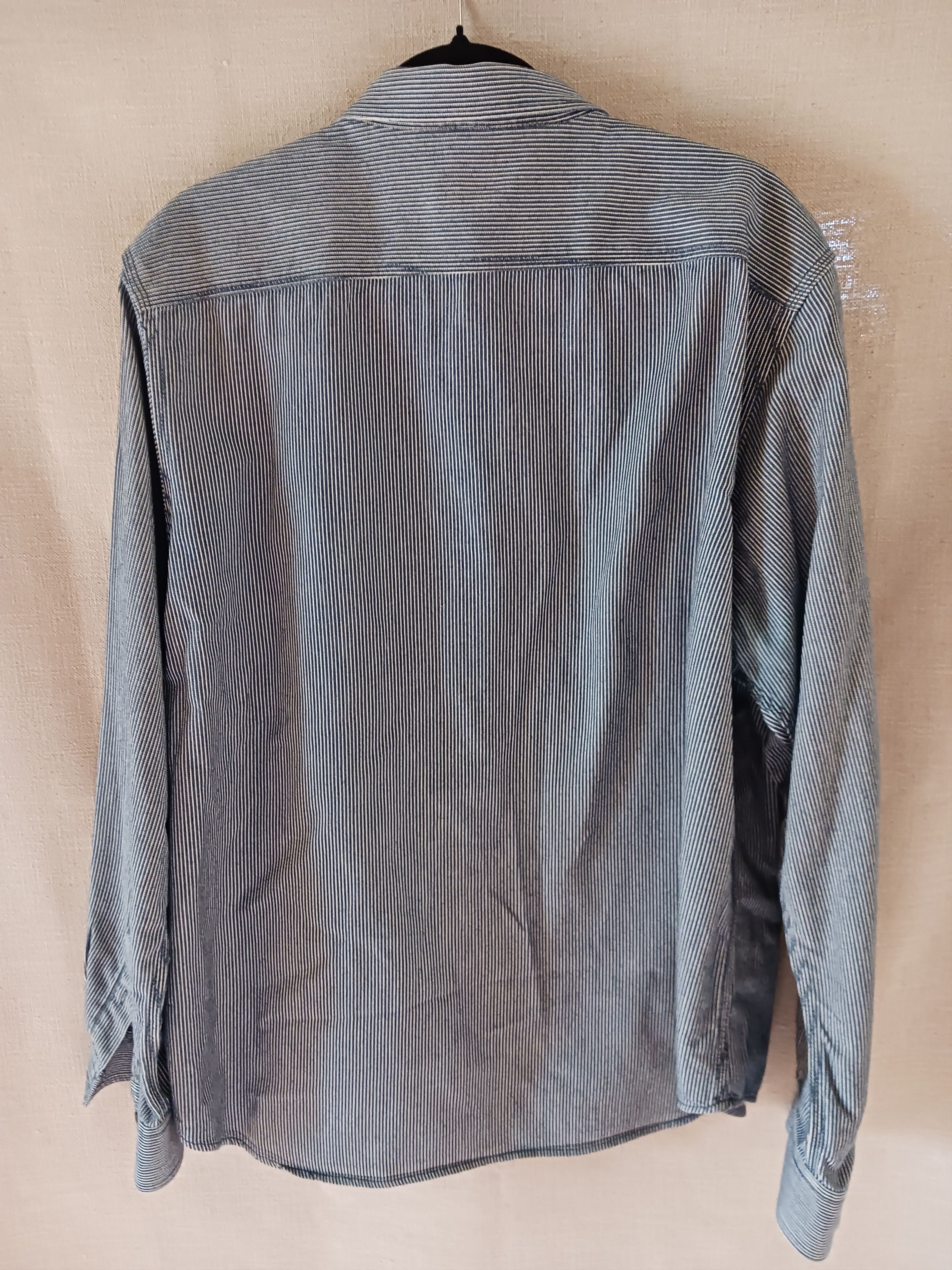 Old Navy Vintage 90's Men's Long Sleeve Striped Shirt Size US M / EU 48-50 / 2 - 2 Thumbnail