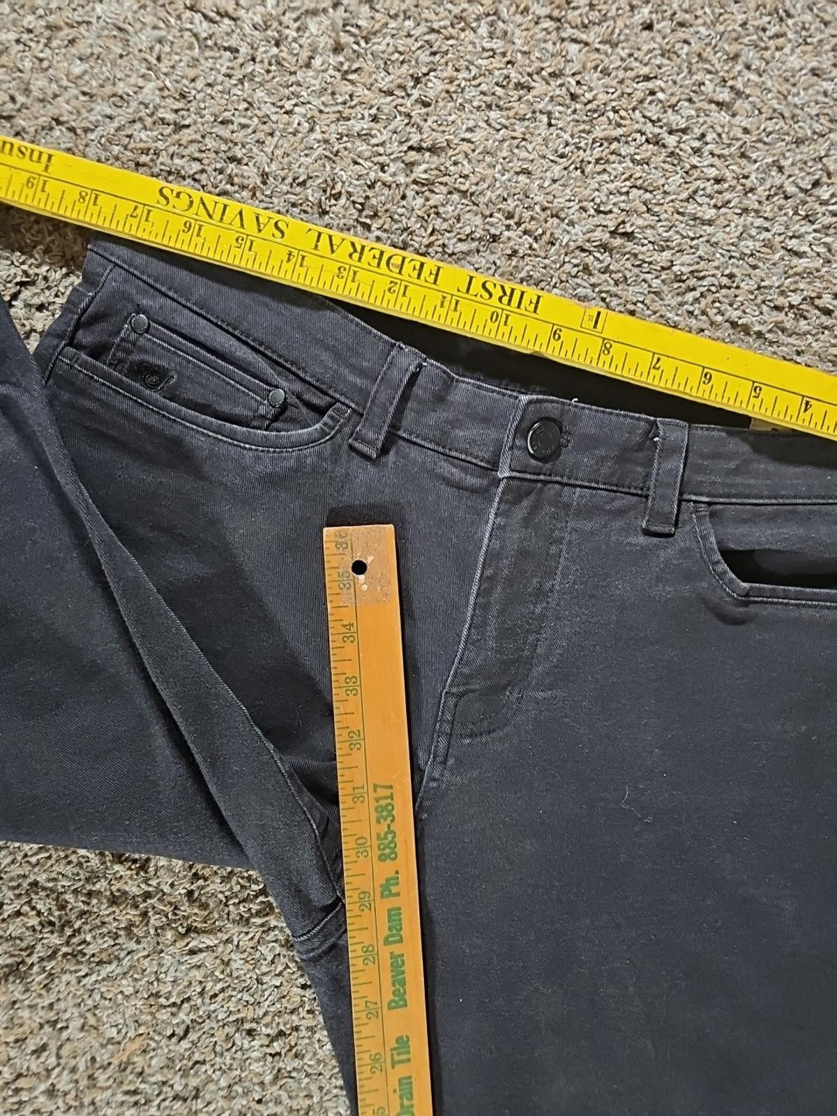 English Laundry English Laundry Black Jeans Approx 36x29 Size US 36 / EU 52 - 5 Thumbnail