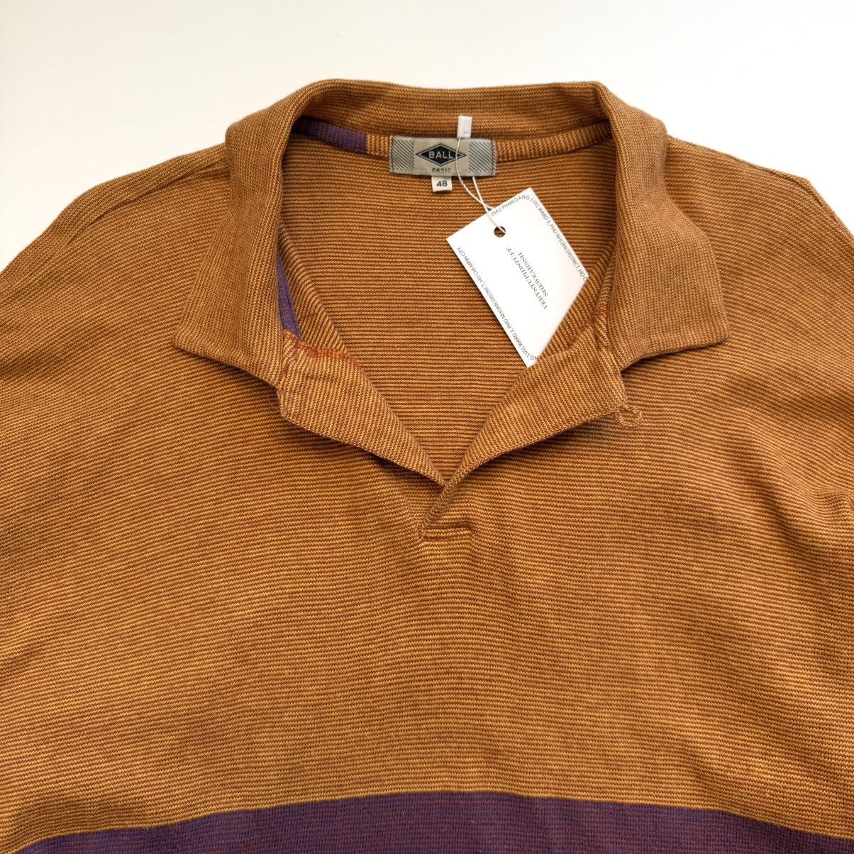 Other 1990s BALL (By Aldo Ciavatta) Bordeaux Panel Polo Size US M / EU 48-50 / 2 - 3 Thumbnail