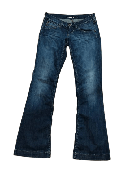 Miss Sixty Vintage Miss Sixty Flared Denim Jeans Size 26 Size 26" / US 2 / IT 38 - 1 Thumbnail