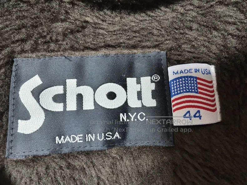 Schott Schott 184, bare cowhide Size US XL / EU 56 / 4 - 8 Thumbnail