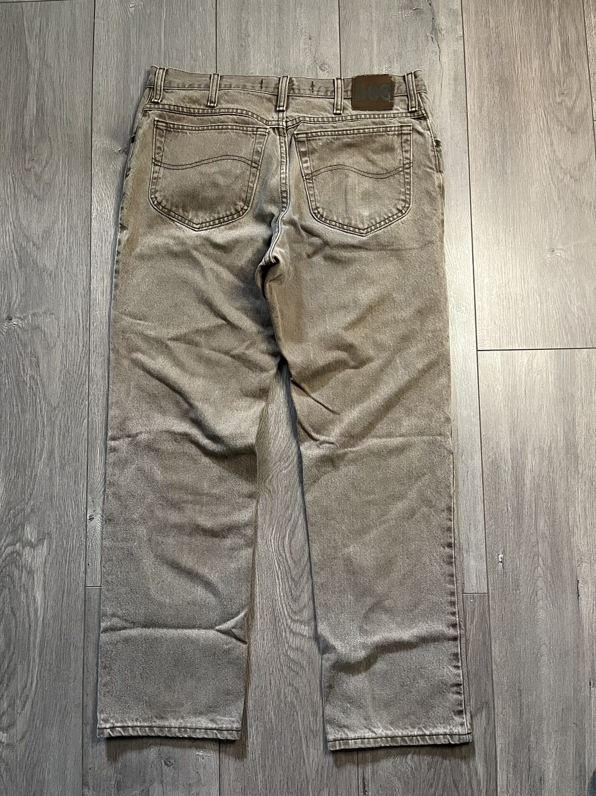 Lee × Vintage 34 x 30 Vintage Lee Denim Jeans Size US 34 / EU 50 - 6 Thumbnail