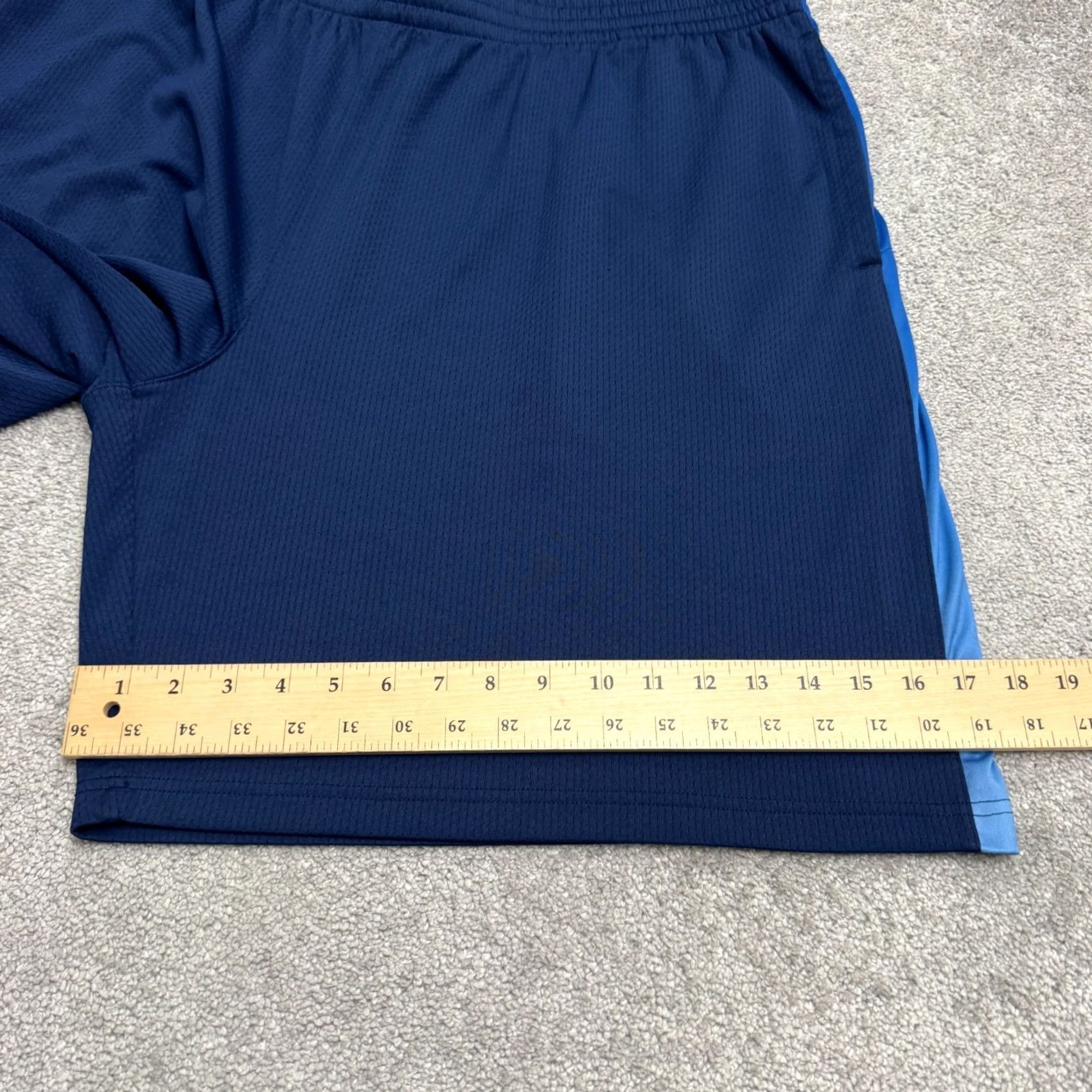 Vintage The Foundry Basketball Shorts Mens 3XL Navy Blue Athletic Activewear Shorts Size US 39 - 6 Thumbnail