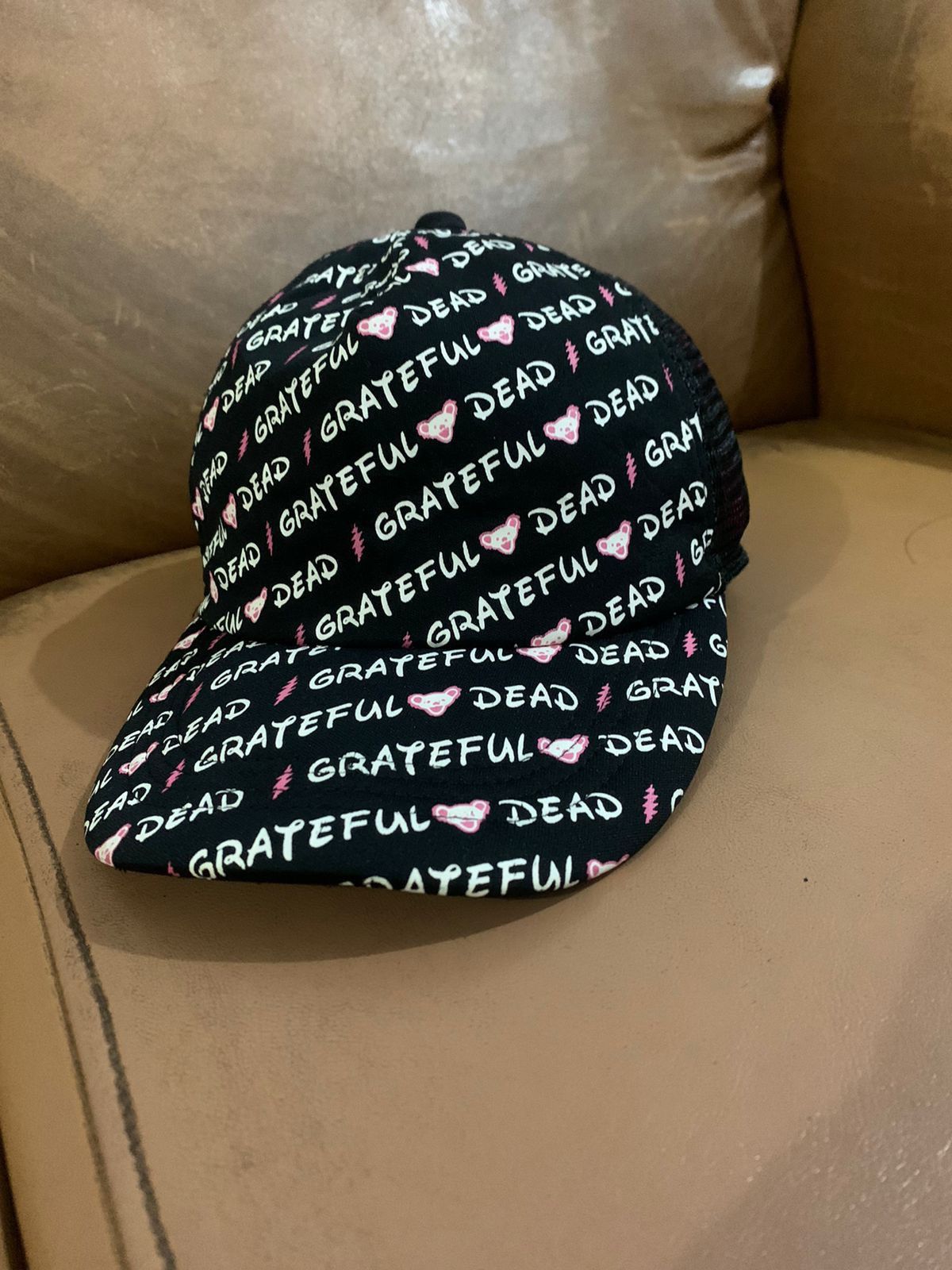 Grateful Dead × Vintage Vintage Grateful Dead Full Print Trucker Cap Size ONE SIZE - 1 Thumbnail