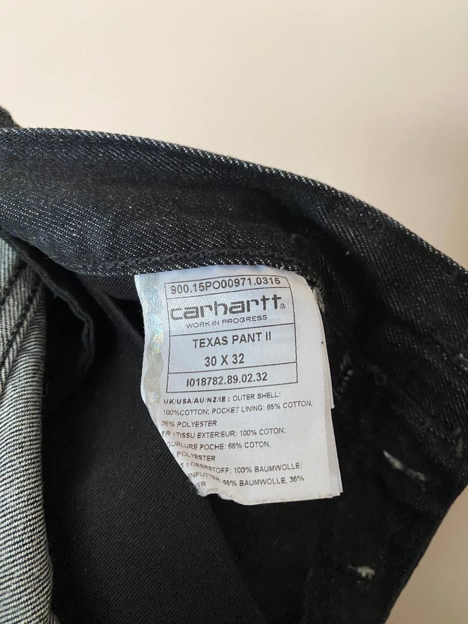 Carhartt × Vintage Carhartt Vintage Texas Pant Denim 30x32 y2k rare Size US 30 / EU 46 - 6 Thumbnail