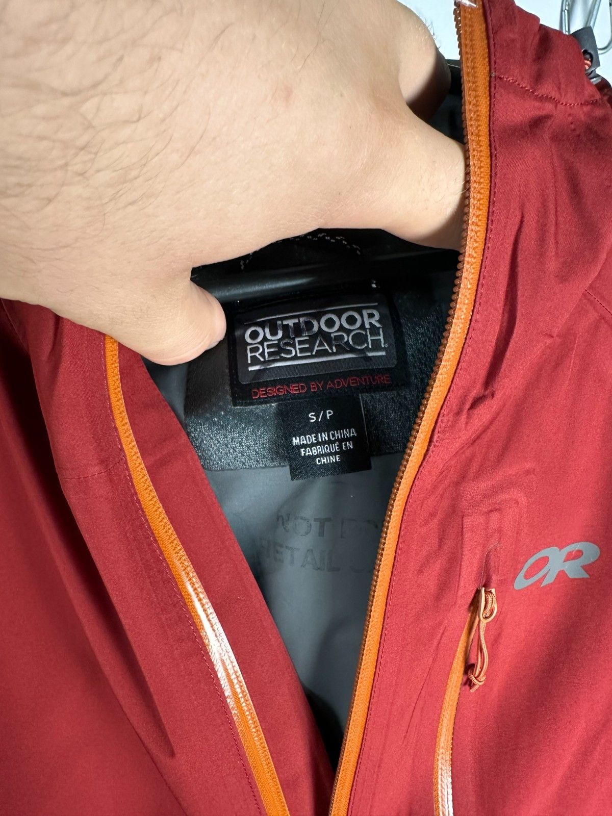 Outdoor Research Outdoor Research Foray Gore-Tex Jacket Waterproof Red Size S Size US S / EU 44-46 / 1 - 11 Thumbnail