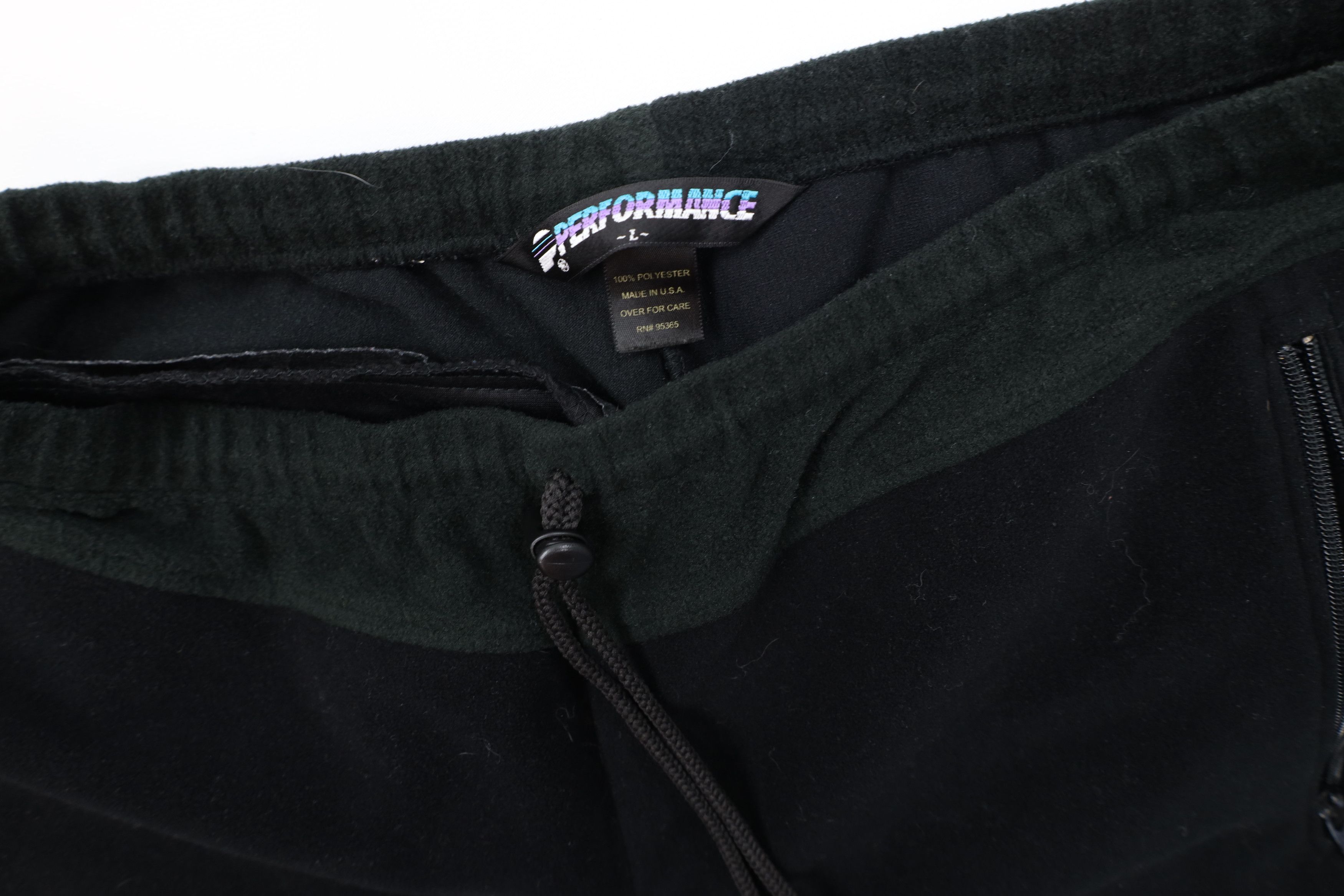 Vintage Vintage 90s Streetwear Cuffed Sweatpants Joggers Black USA Size US 36 / EU 52 - 7 Thumbnail
