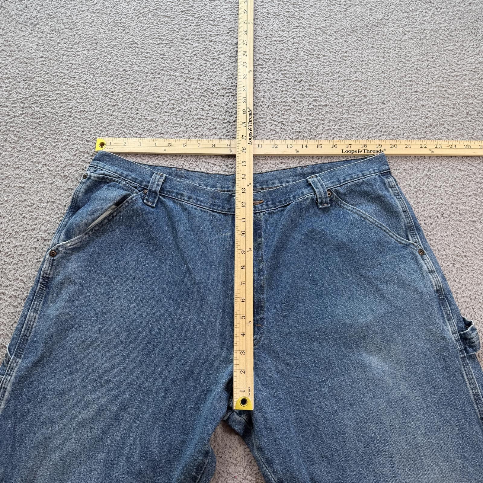 Wrangler Wrangler Carpenter Jeans 40x32 Relaxed Fit Workwear Utility Size US 40 / EU 56 - 3 Thumbnail