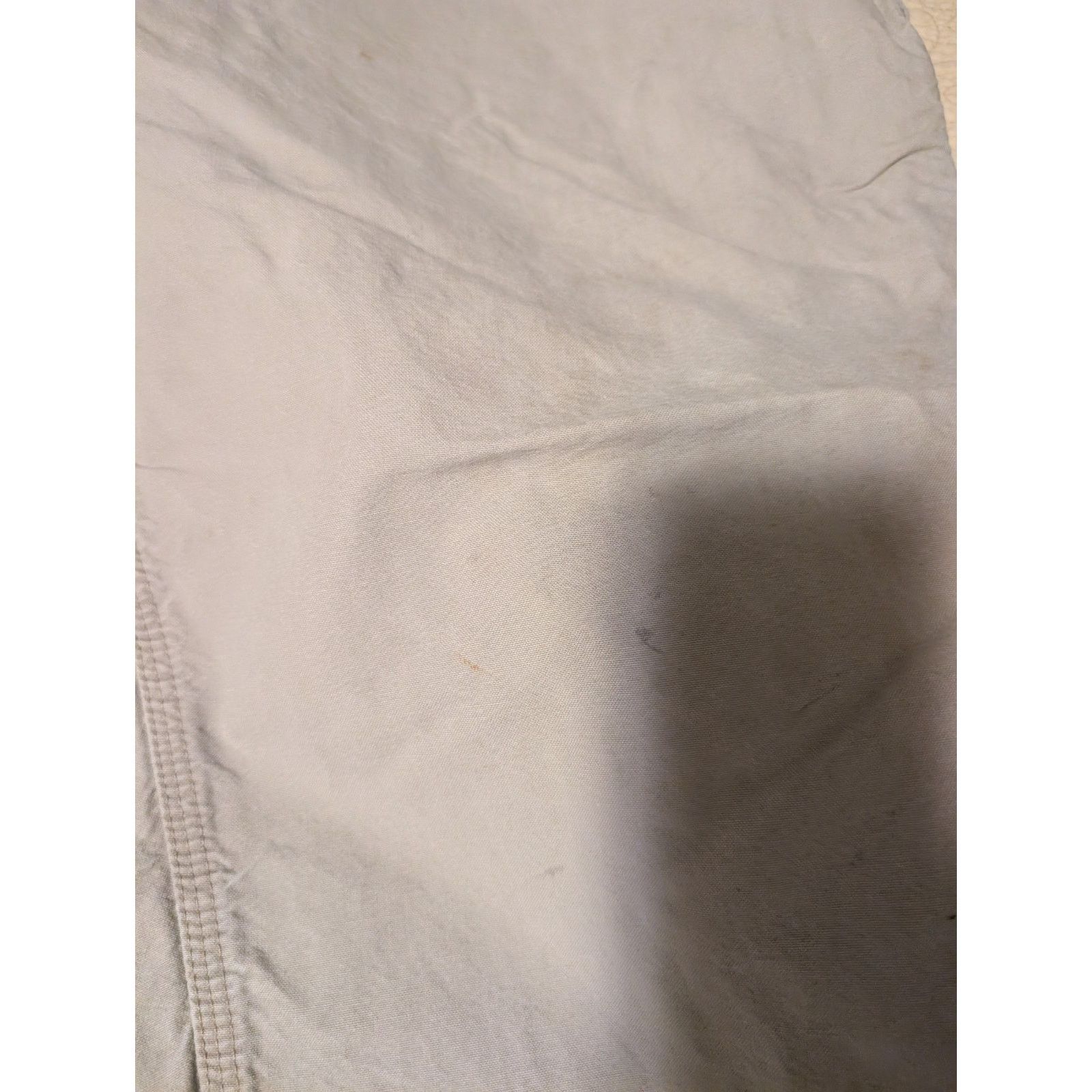 Carhartt Carhartt * Stained * Work Pants B151 Mens 46x30 Beige Canvas Size US 44 / EU 60 - 5 Thumbnail