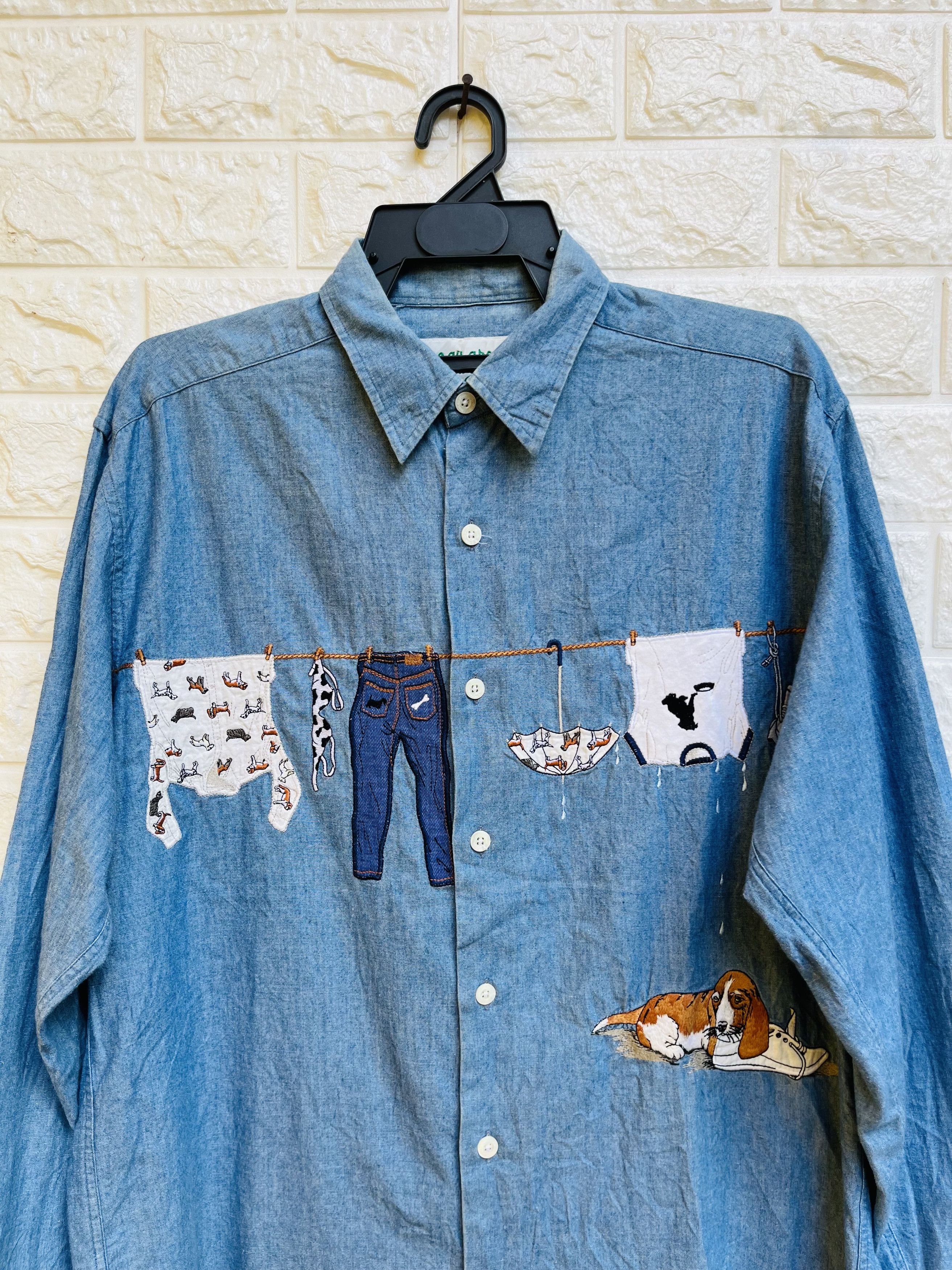 Japanese Brand × Vintage Vintage Japanese Designer Fashion Style Size US L / EU 52-54 / 3 - 3 Thumbnail