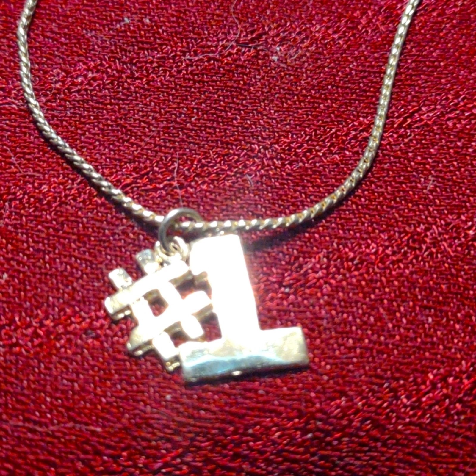 Vintage Gorgeous gold-plated vintage #1 one necklace Size ONE SIZE - 2 Thumbnail